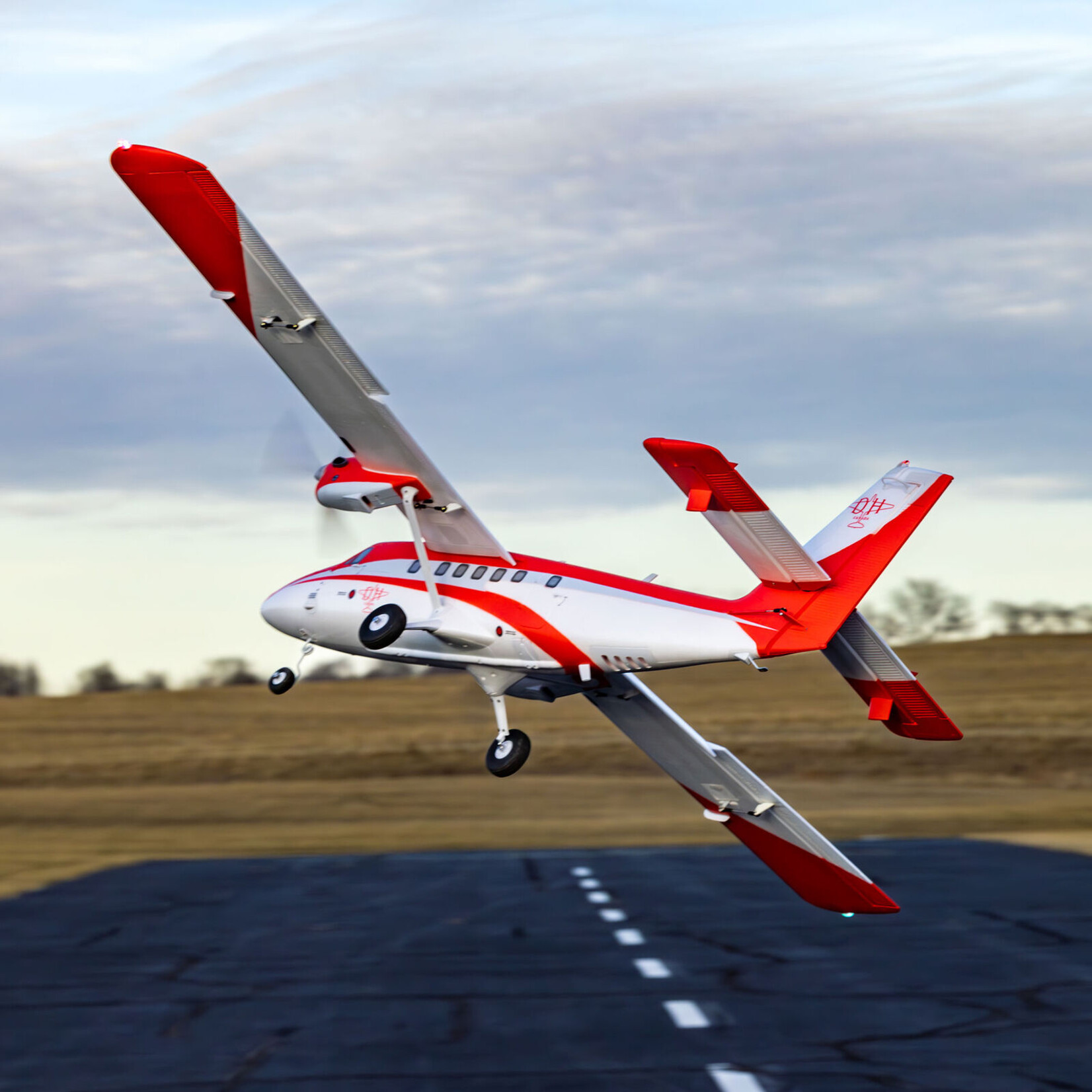 E-flite EFL32050 - DHC-6 Twin Otter 1.4m BNF Basic With AS3X+ & SAFE