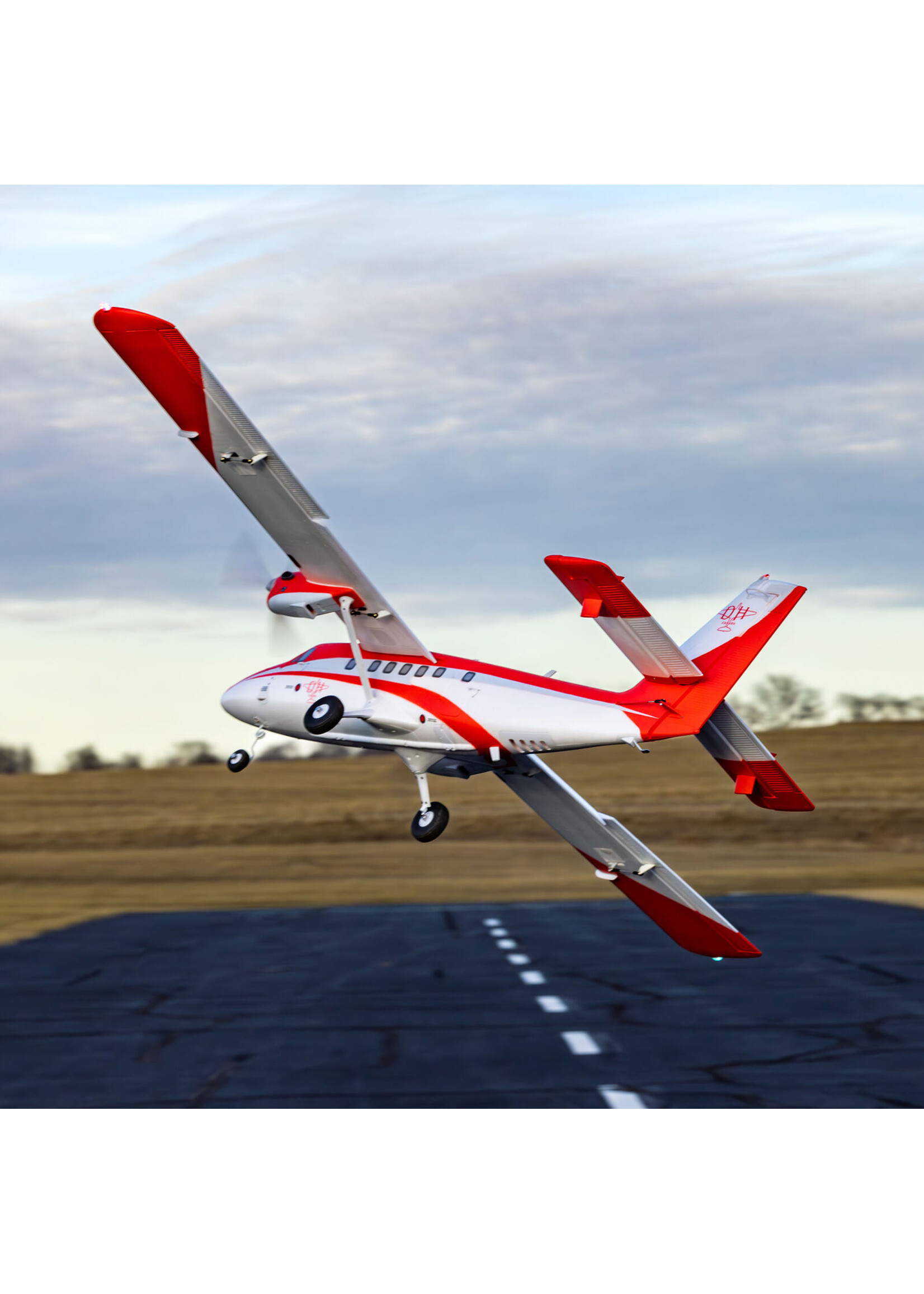 E-flite EFL32050 - DHC-6 Twin Otter 1.4m BNF Basic With AS3X+ & SAFE