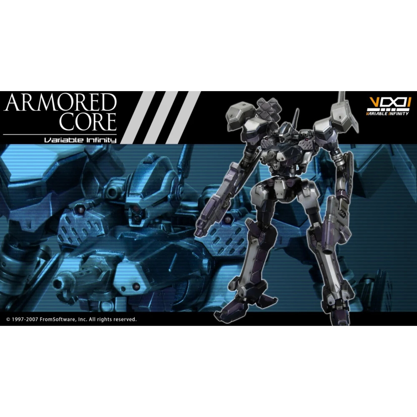 Kotobukiya VI13X - 1/72 "Armored Core" Crest CR-C840/Ul Lightweight Class Ver.