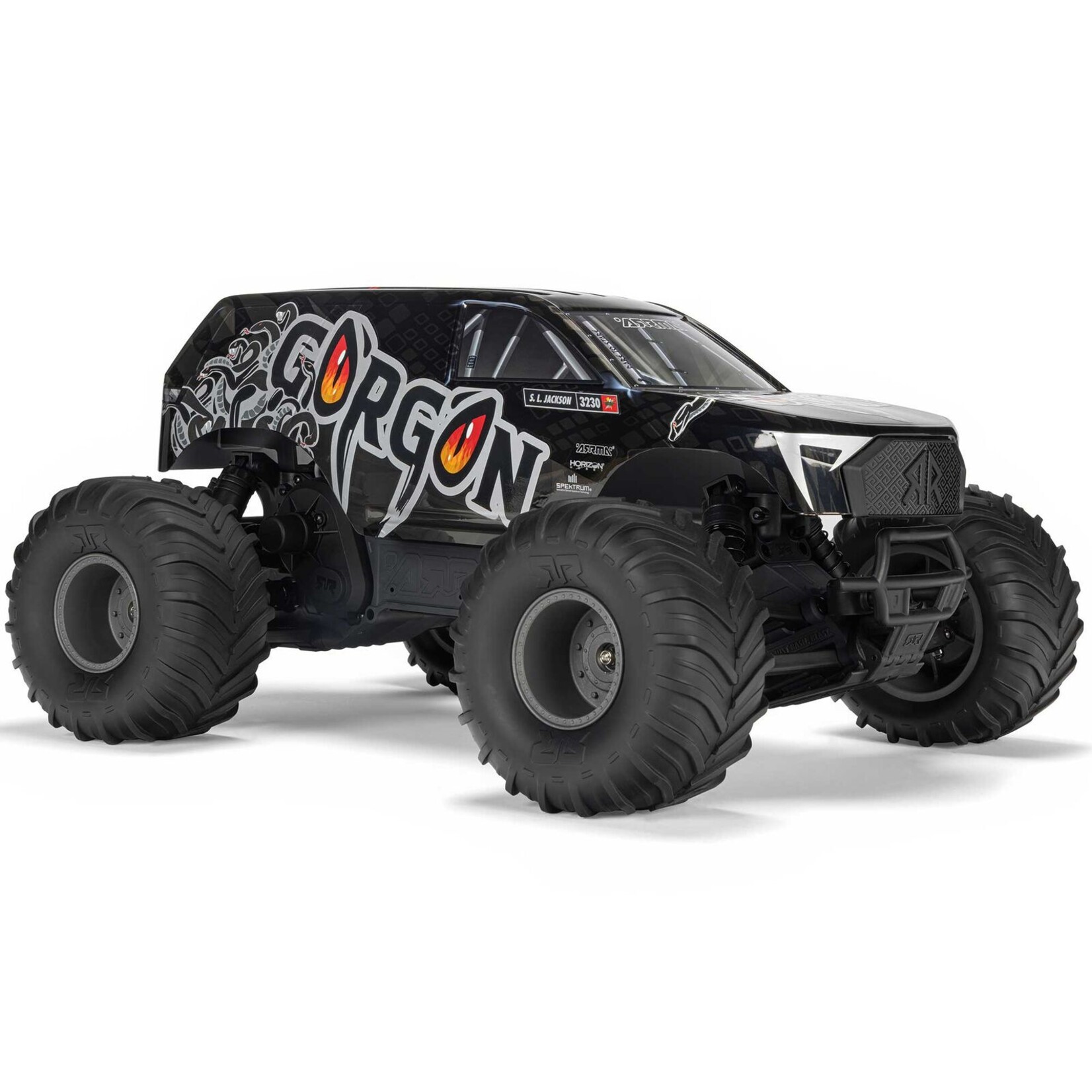 Arrma ARA3230T3 - 1/10 Gorgon 2WD RTR Brushed Monster Truck - Gunmetal