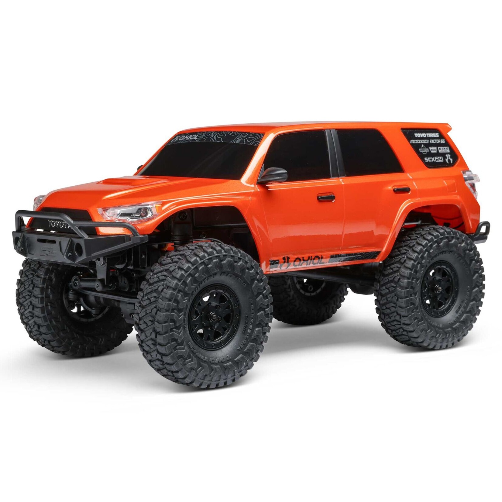 Axial AXI-2035T1 - 1/24 SCX24 Toyota 4Runner 4x4 RTR Brushed Rock Crawler - Orange