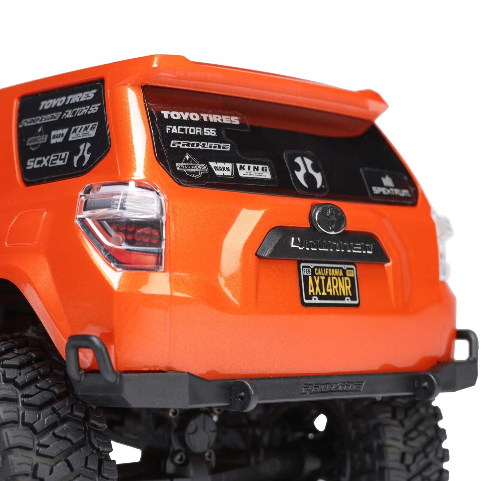 Axial AXI-2035T1 - 1/24 SCX24 Toyota 4Runner 4x4 RTR Brushed Rock Crawler - Orange