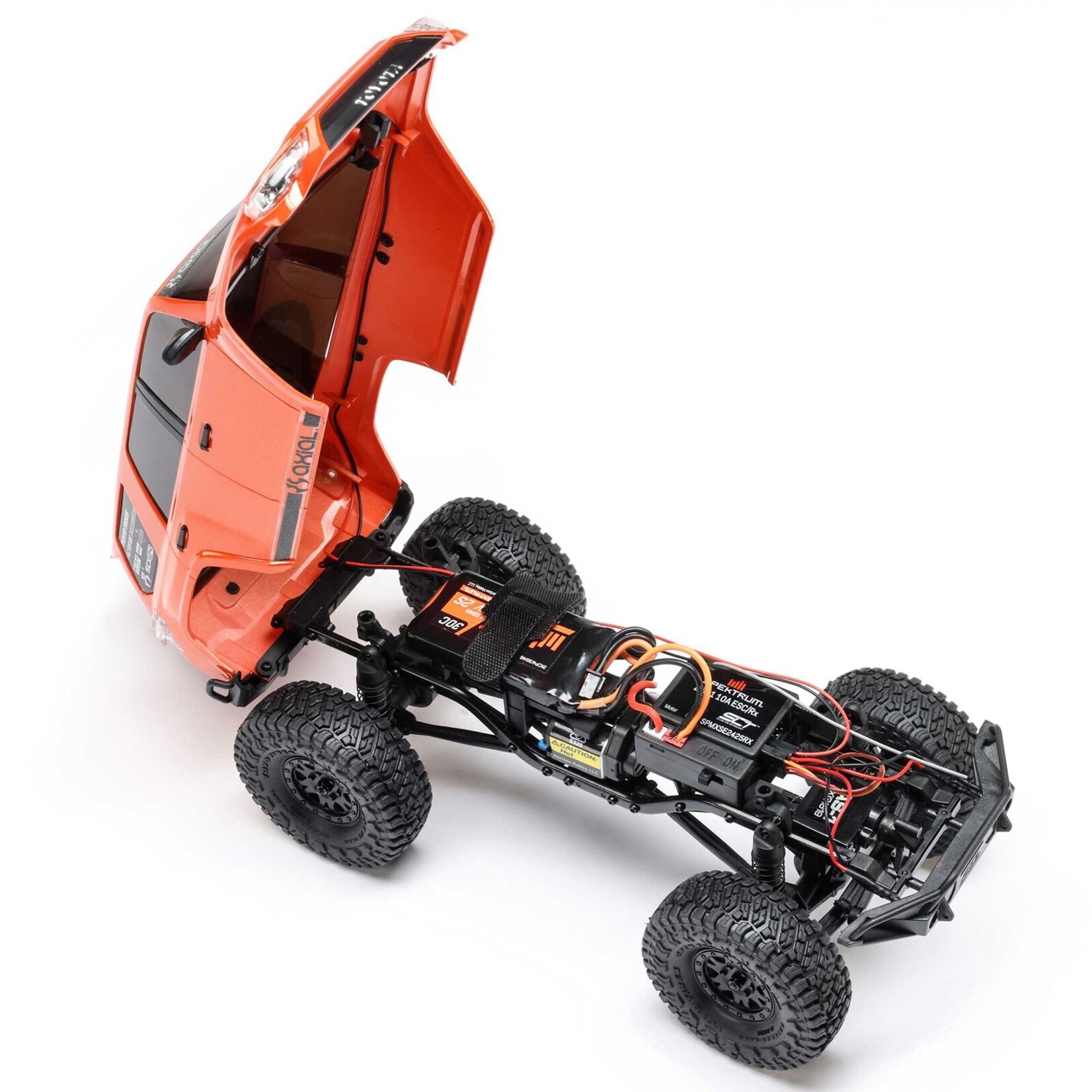 Axial AXI-2035T1 - 1/24 SCX24 Toyota 4Runner 4x4 RTR Brushed Rock Crawler - Orange