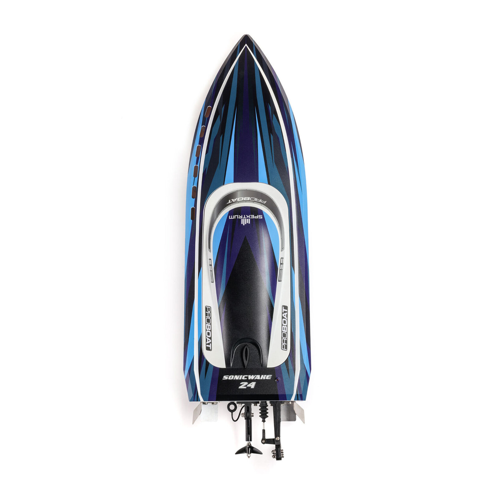 Pro Boat PRB-1992T2 - Sonicwake 24" Self-Righting Brushless Deep-V RTR - Blue