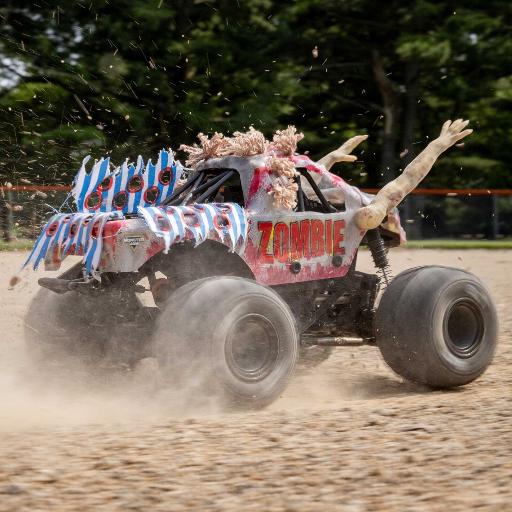 Losi LOS01026T4 - 1/18 Mini LMT Zombie 2S 4x4 RTR Brushed Monster Truck