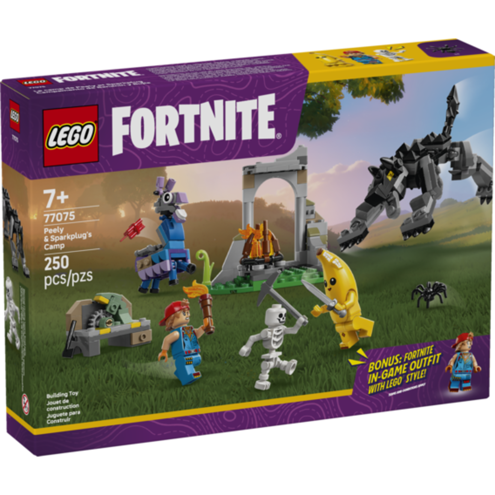 LEGO® Fortnite® 77075 - Peely & Sparkplug's Camp