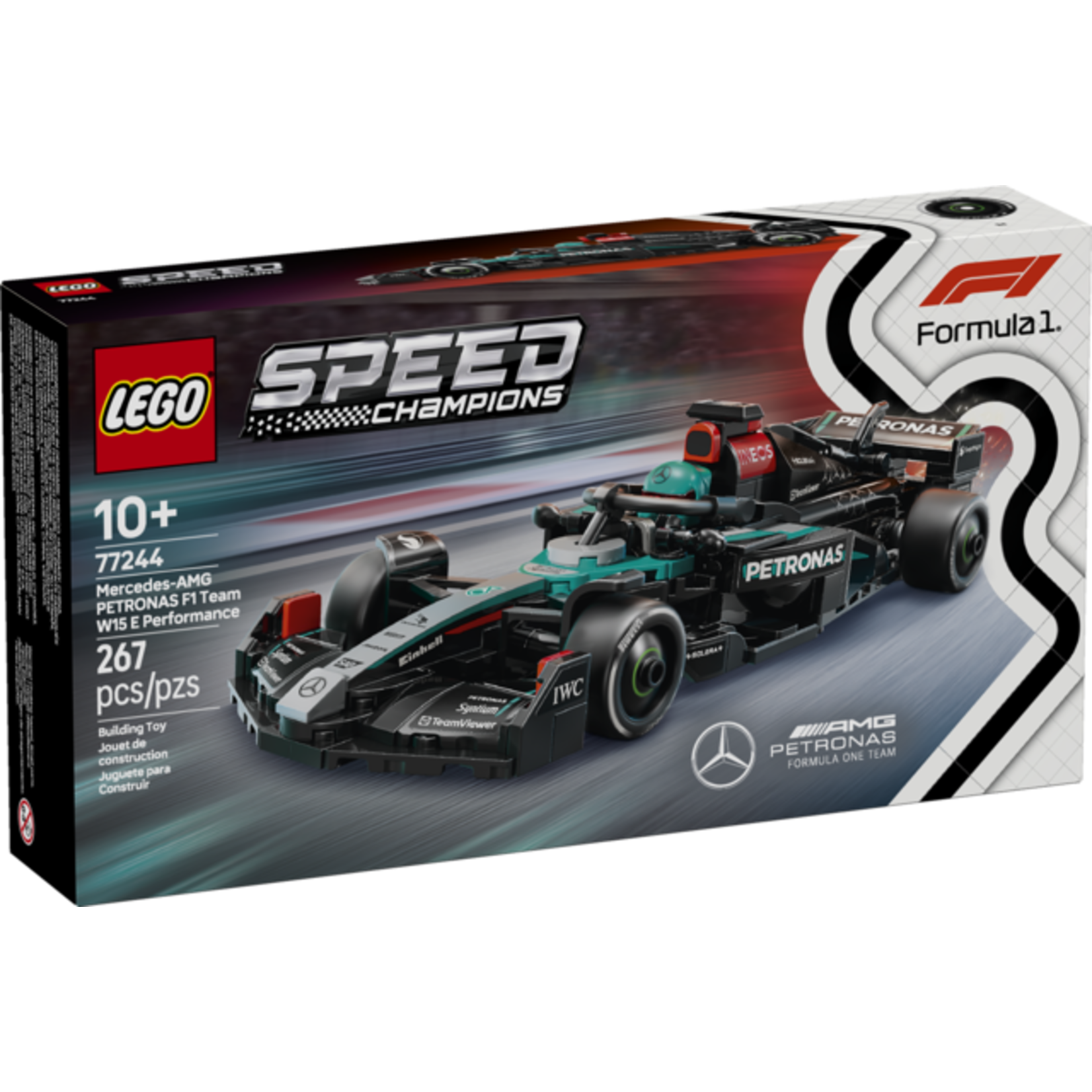 LEGO® Speed Champions 77244 - Mercedes-AMG F1 W15 Race Car