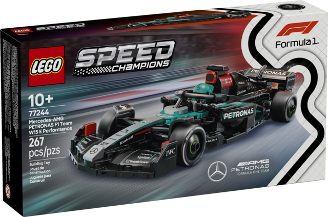 LEGO Speed Champions 77244 - Mercedes-AMG F1 W15 Race Car - Hub Hobby