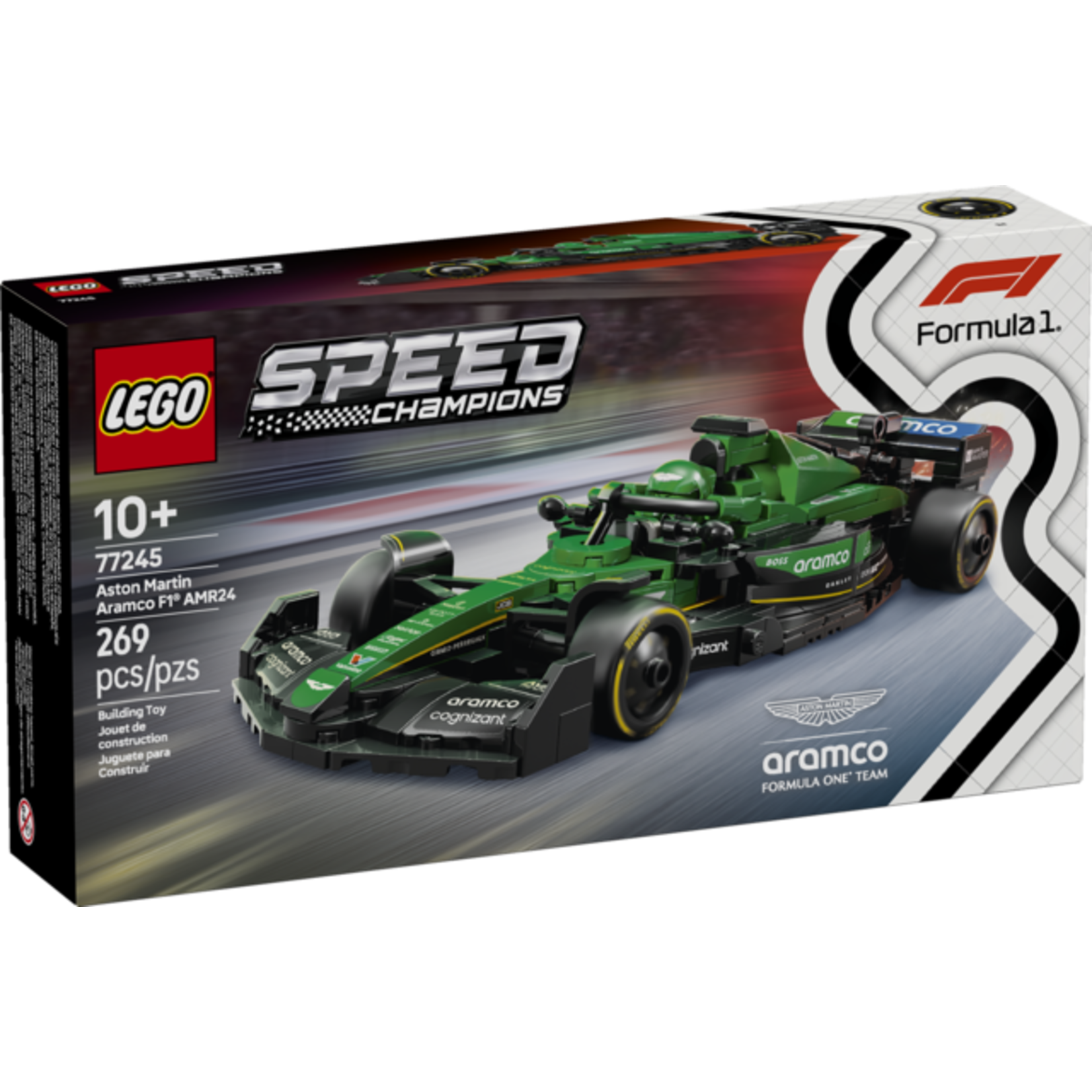 LEGO® Speed Champions 77245 - Astin Martin Armaco F! AMR24 Race Car