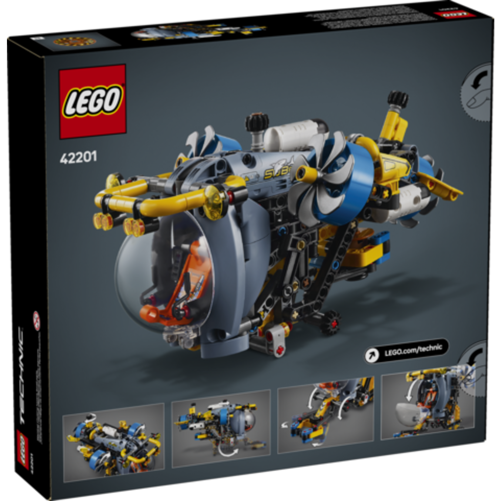 LEGO® Technic™ 42201 - Deep-Sea Research Submarine
