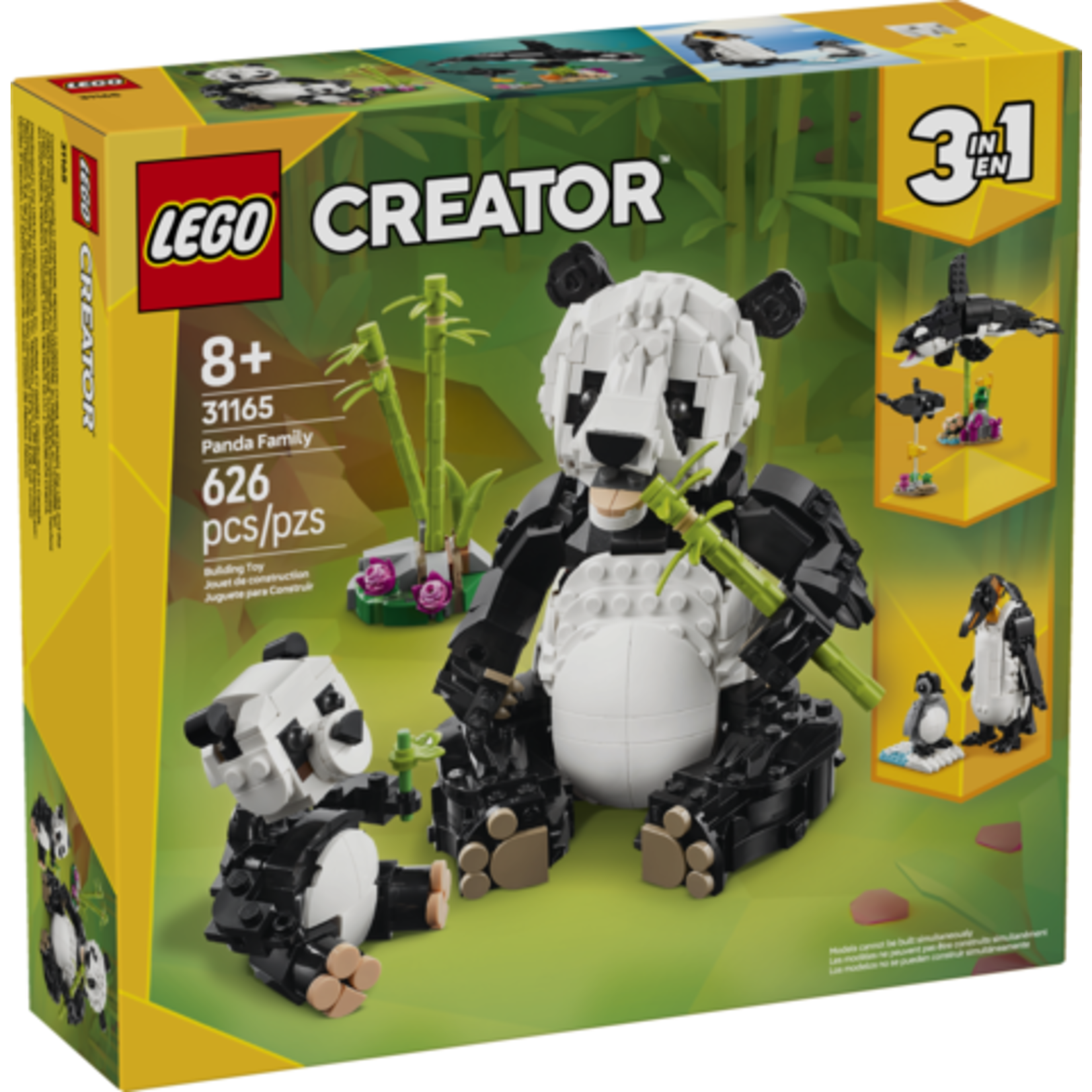 LEGO® Creator 31165 - Wild Animals: Panda Family