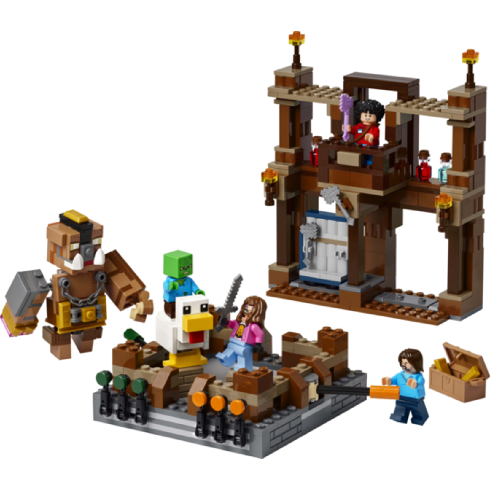 LEGO® Minecraft 21272 - Woodland Mansion Fighting Ring