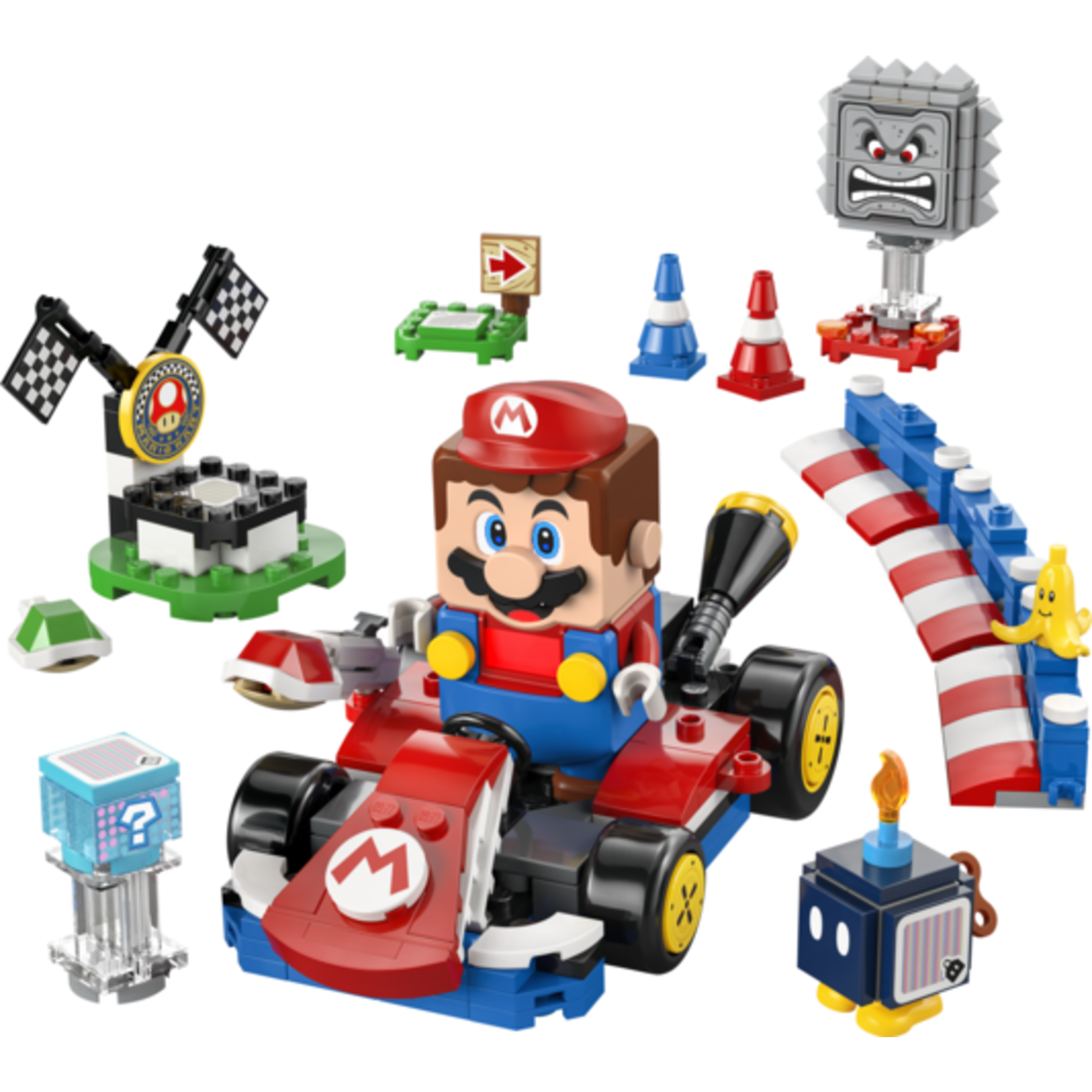 LEGO® Super Mario™ 72043 - Mario Kart™ – Interactive LEGO® Mario™ & Standard Kart
