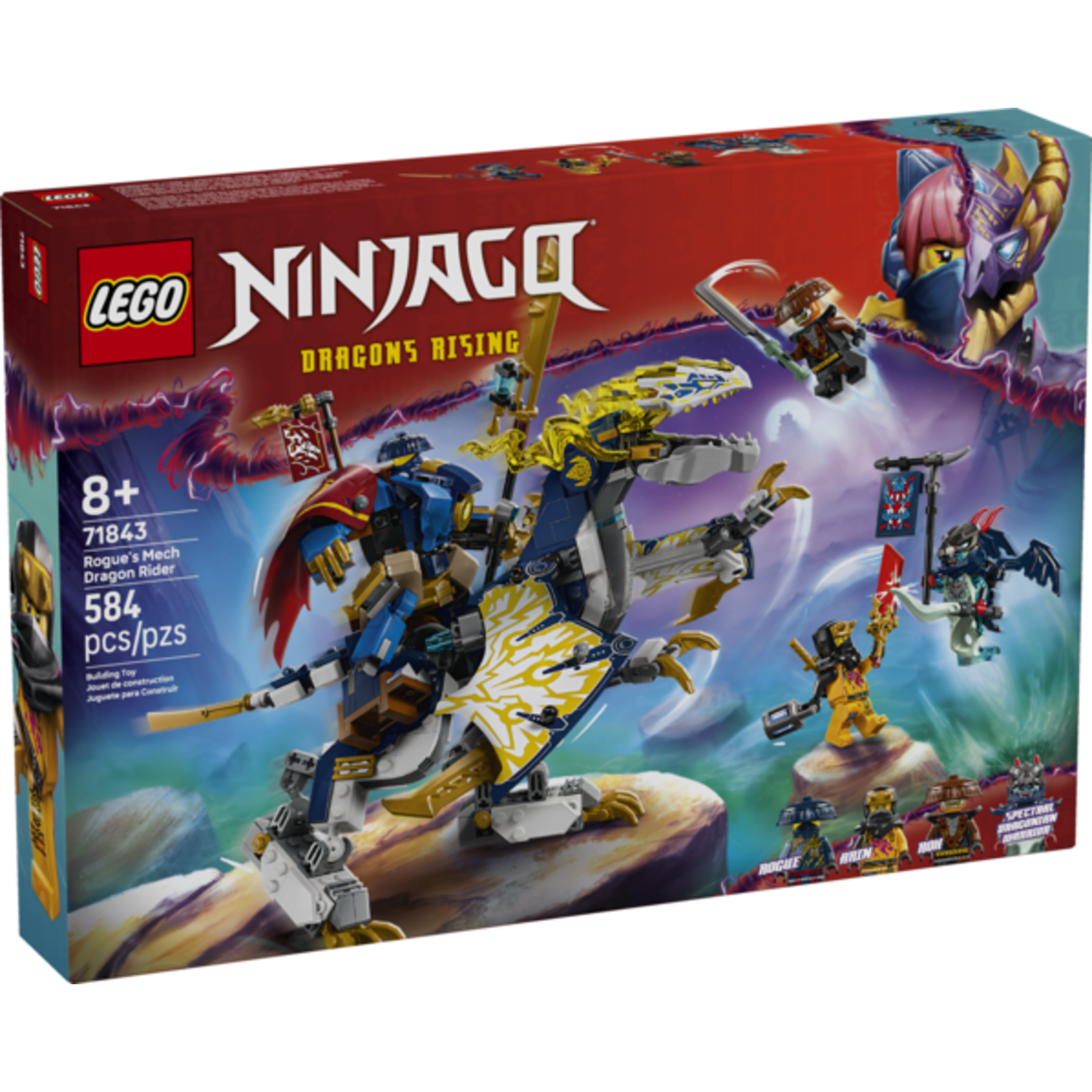 LEGO® NINJAGO® 71843 - Rogue's Mech Dragon Rider