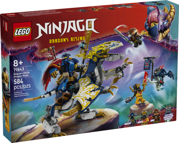 LEGO NINJAGO® 71843 - Rogue's Mech Dragon Rider - Hub Hobby