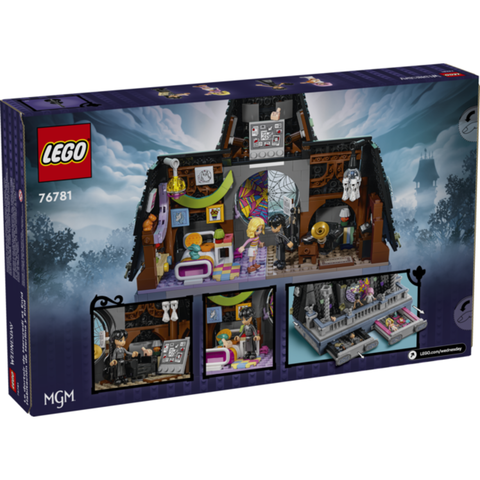 LEGO® Wednesday 76781 - Wednesday & Enid's Dorm Room