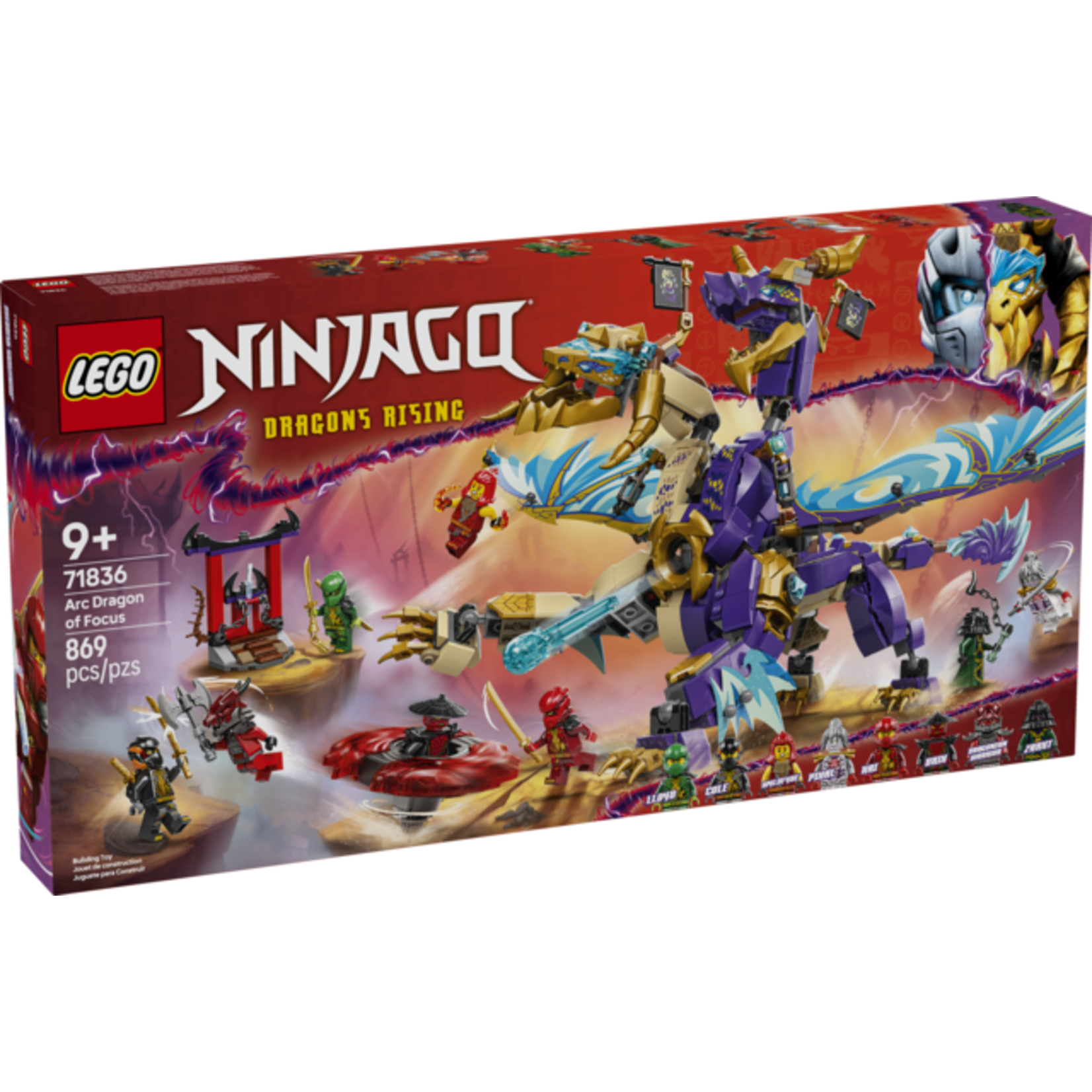 LEGO® NINJAGO® 71836 - Arc Dragon of Focus