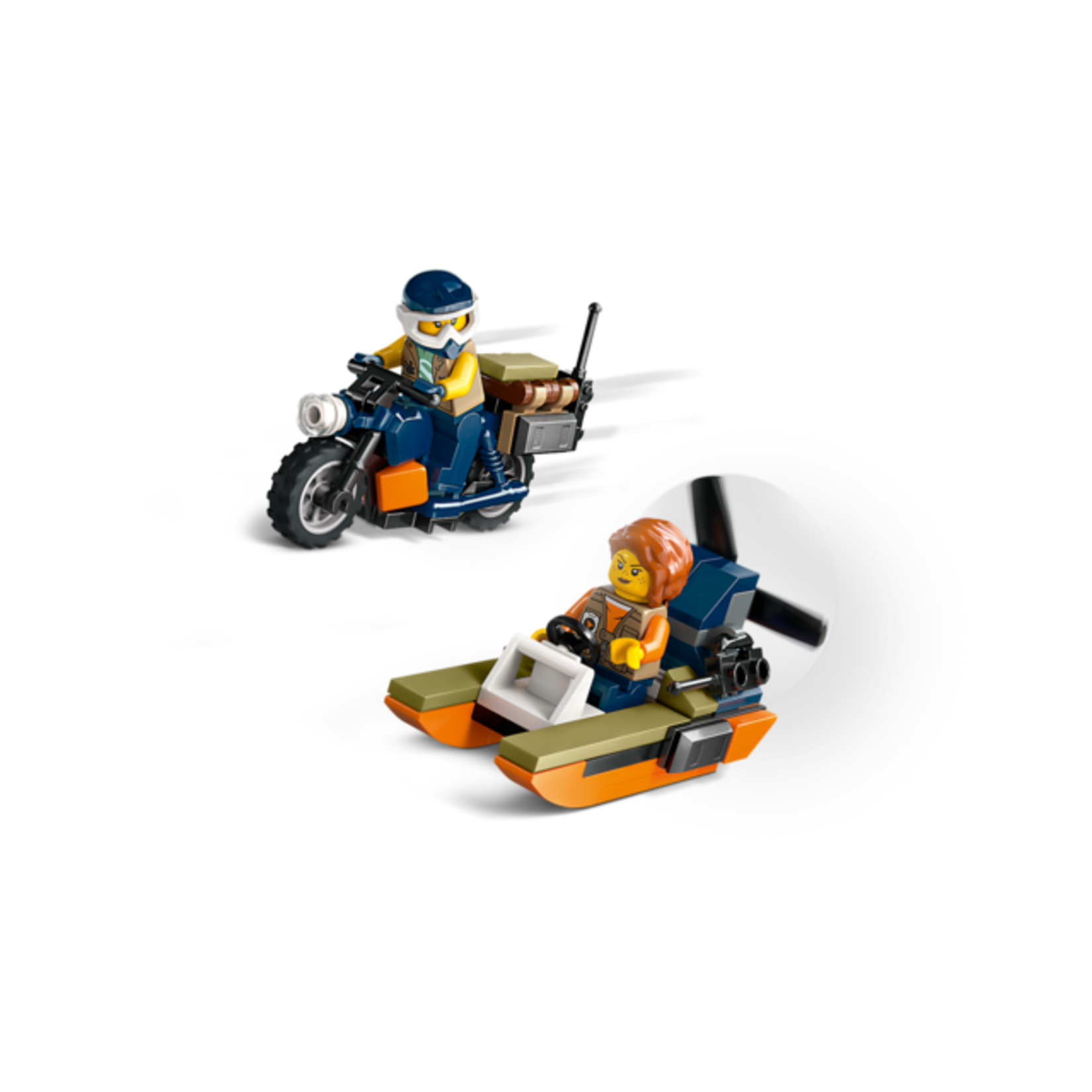 LEGO® City 60437 - Jungle Explorer Helicopter at Base Camp