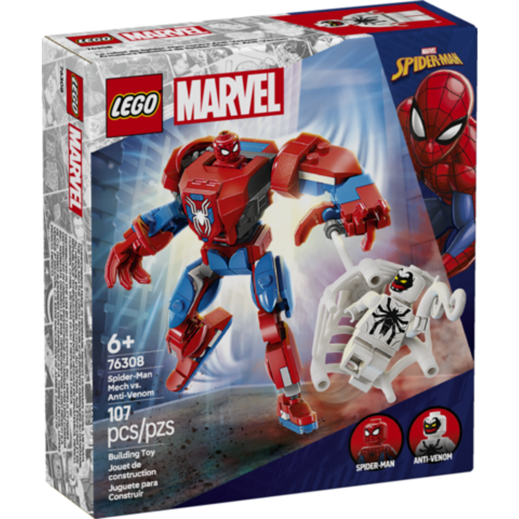 LEGO® Marvel 76308 - Spider-Man Mech vs. Anti-Venom
