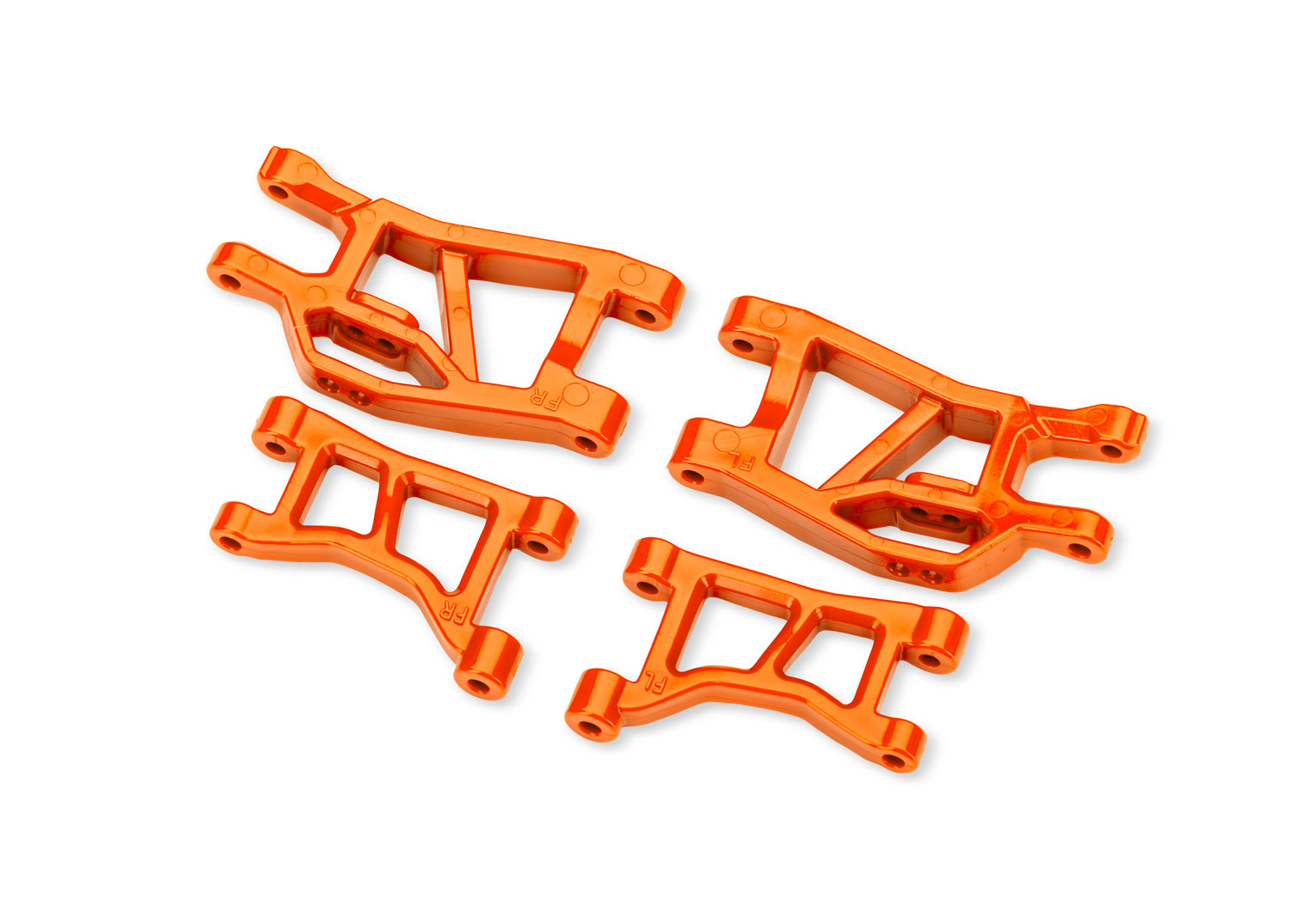 10831-ORNG - Mini Slash Suspension Arms, Front - Orange