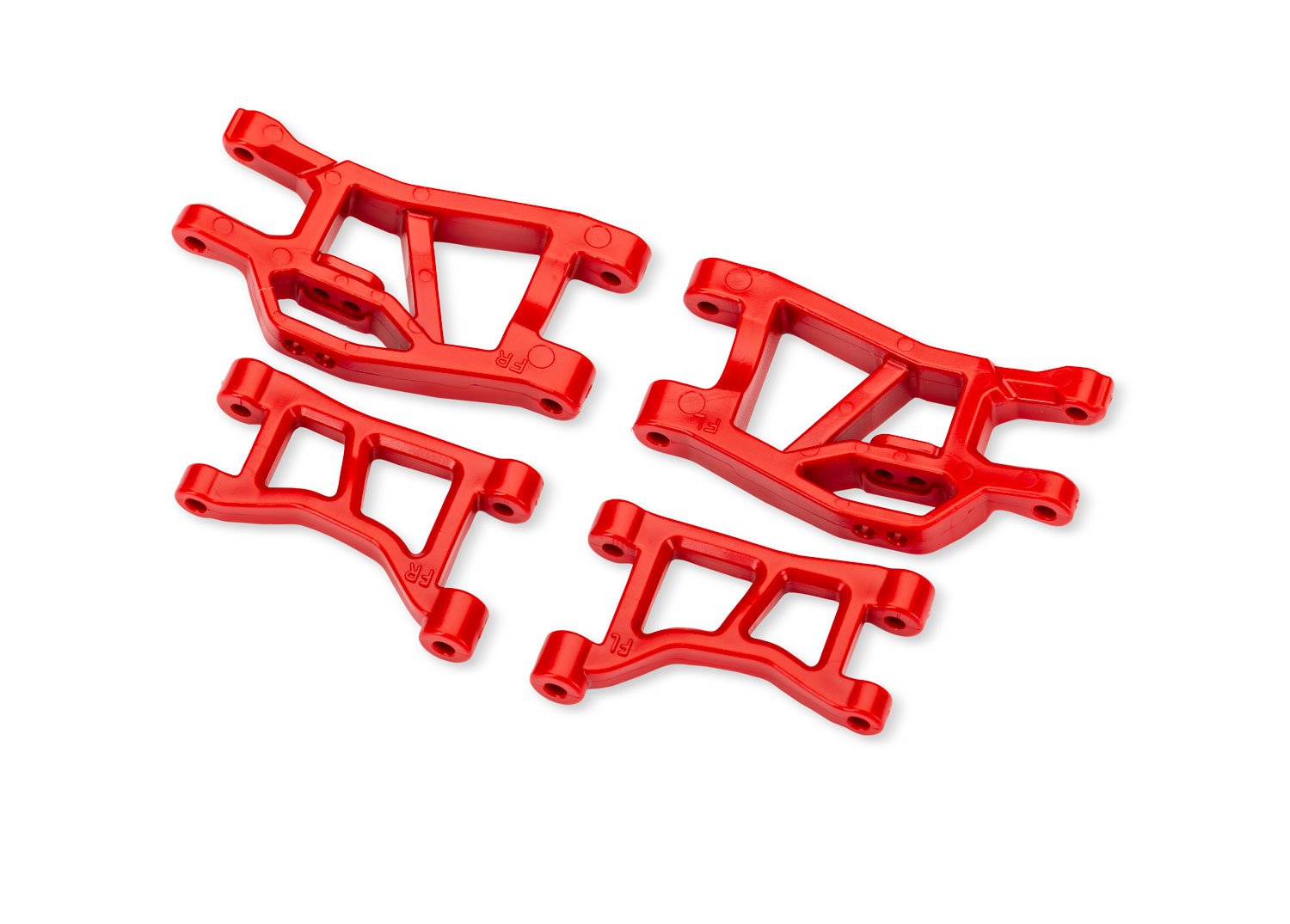 10831-RED - Mini Slash Suspension Arms, Front - Red