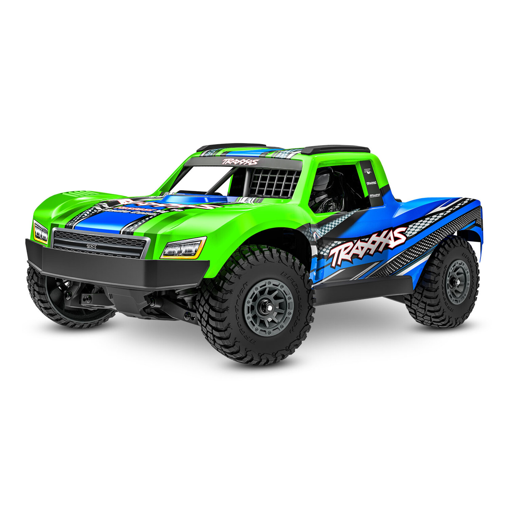 Traxxas 1081641GRN - Mini Slash 4x4 BL2S - Green