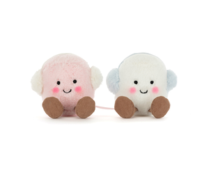 Jellycat - Amuseables Toastie Pink & White Marshmallows - Hub Hobby