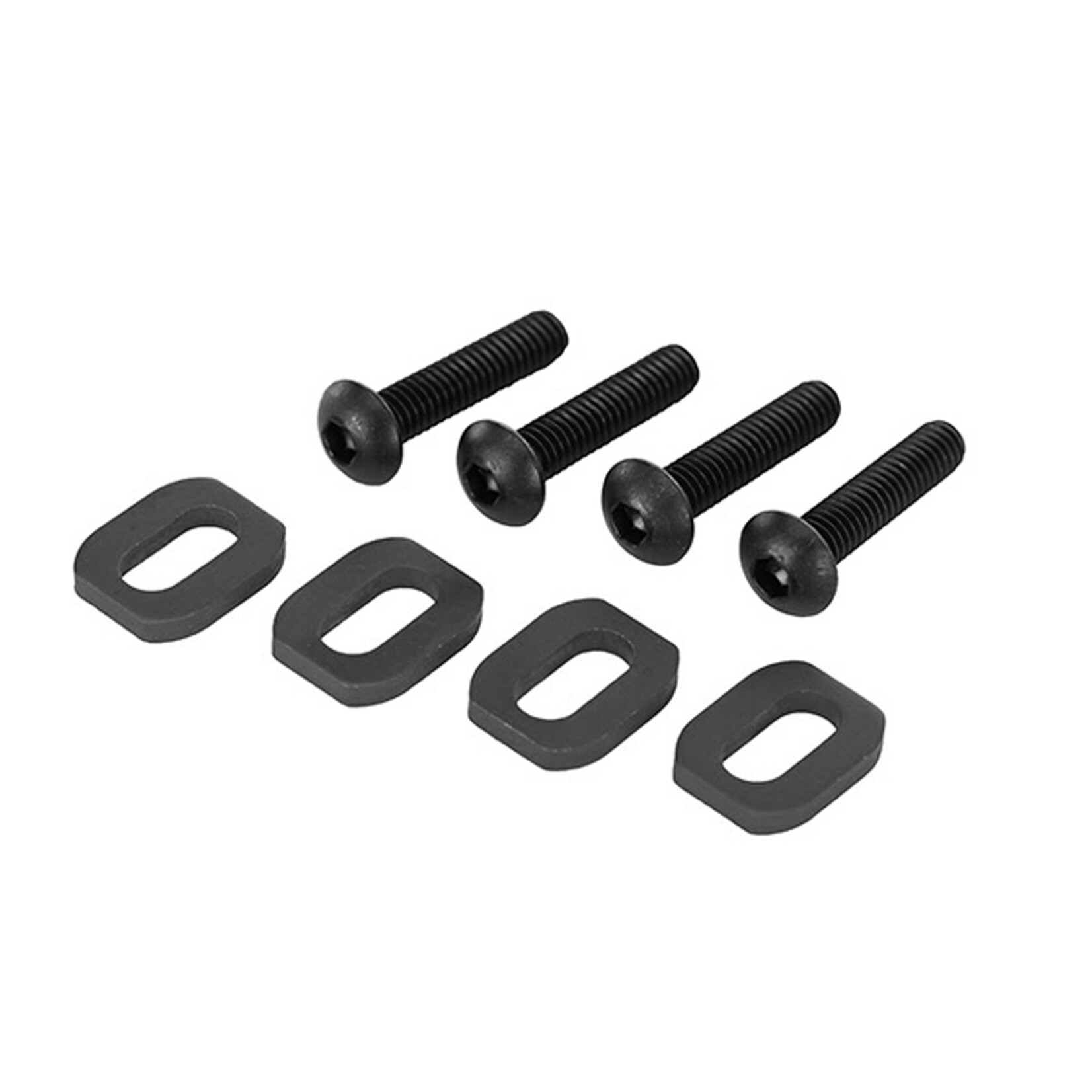 Traxxas 7759-BLK - Motor Mount Washers (4) - Black