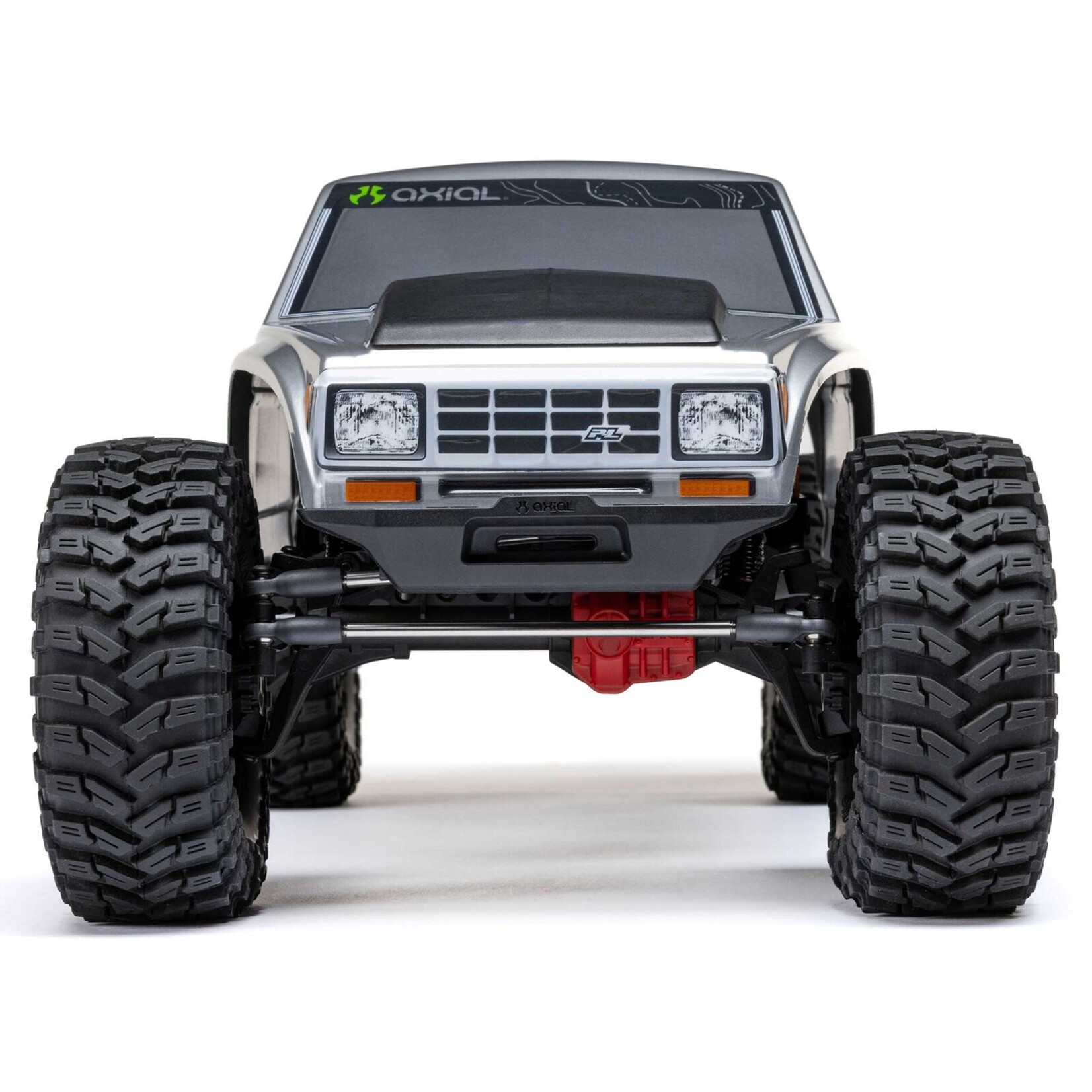 Axial AXI-2036T1 - 1/10 SCX10 III Coyote 4X4 RTR Brushed Rock Crawler - Silver
