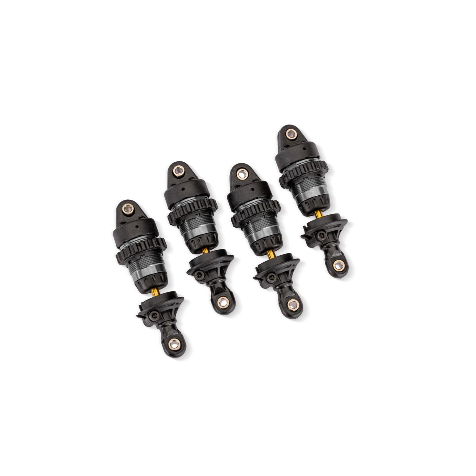 Traxxas 10865-GRAY - Aluminum Mini GTR Short Shocks (4) - Gray