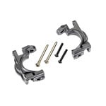 Traxxas 9032-GRAY - Extreme Heavy-Duty Caster Blocks, Left & Right - Gray