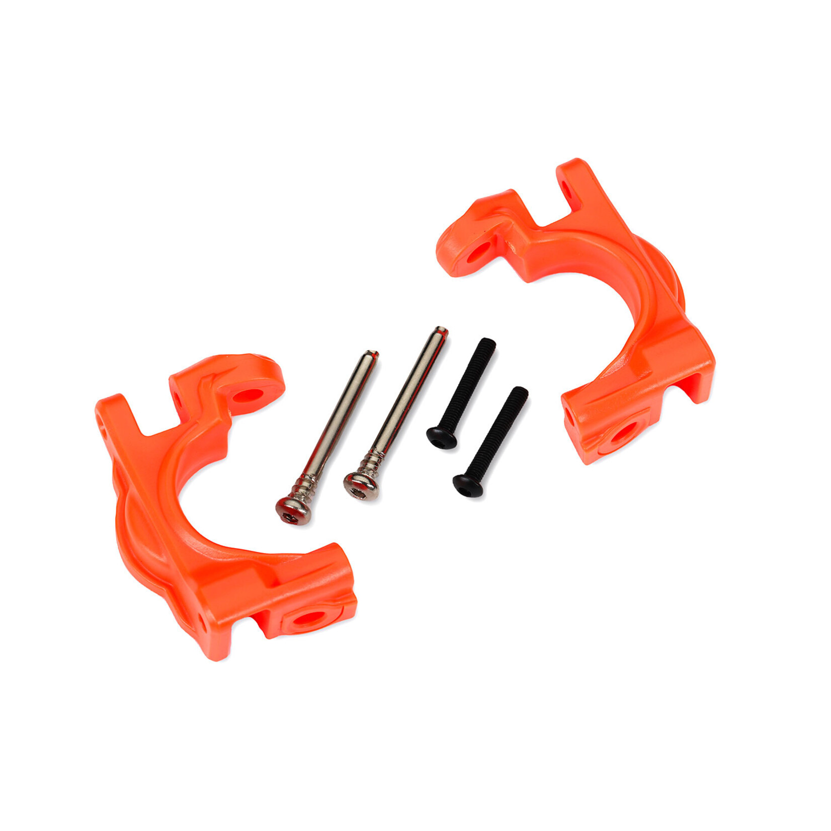 Traxxas 9032T - Extreme Heavy-Duty Caster Blocks, Left & Right - Orange