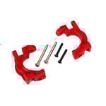 Traxxas 9032R - Extreme Heavy-Duty Caster Blocks, Left & Right - Red