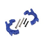 Traxxas 9032X - Extreme Heavy-Duty Caster Blocks, Left & Right - Blue