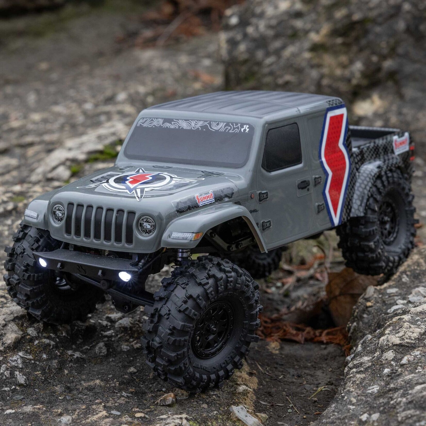 Axial AXI-2324 - SCX24 Summit Racing Jeep Gladiator 4X4 - Gray