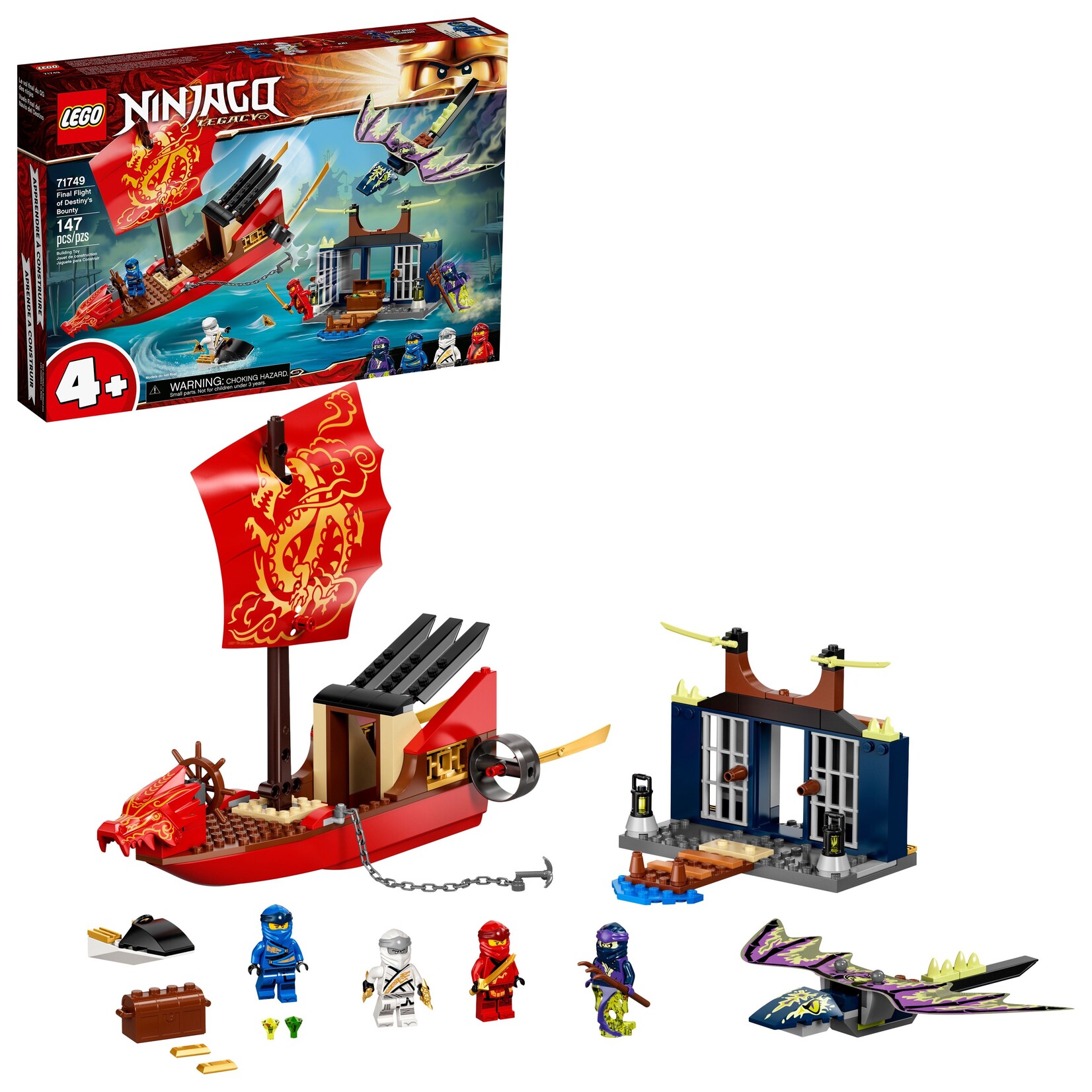 LEGO® NINJAGO® 71749 - Final Flight of Destiny's Bounty