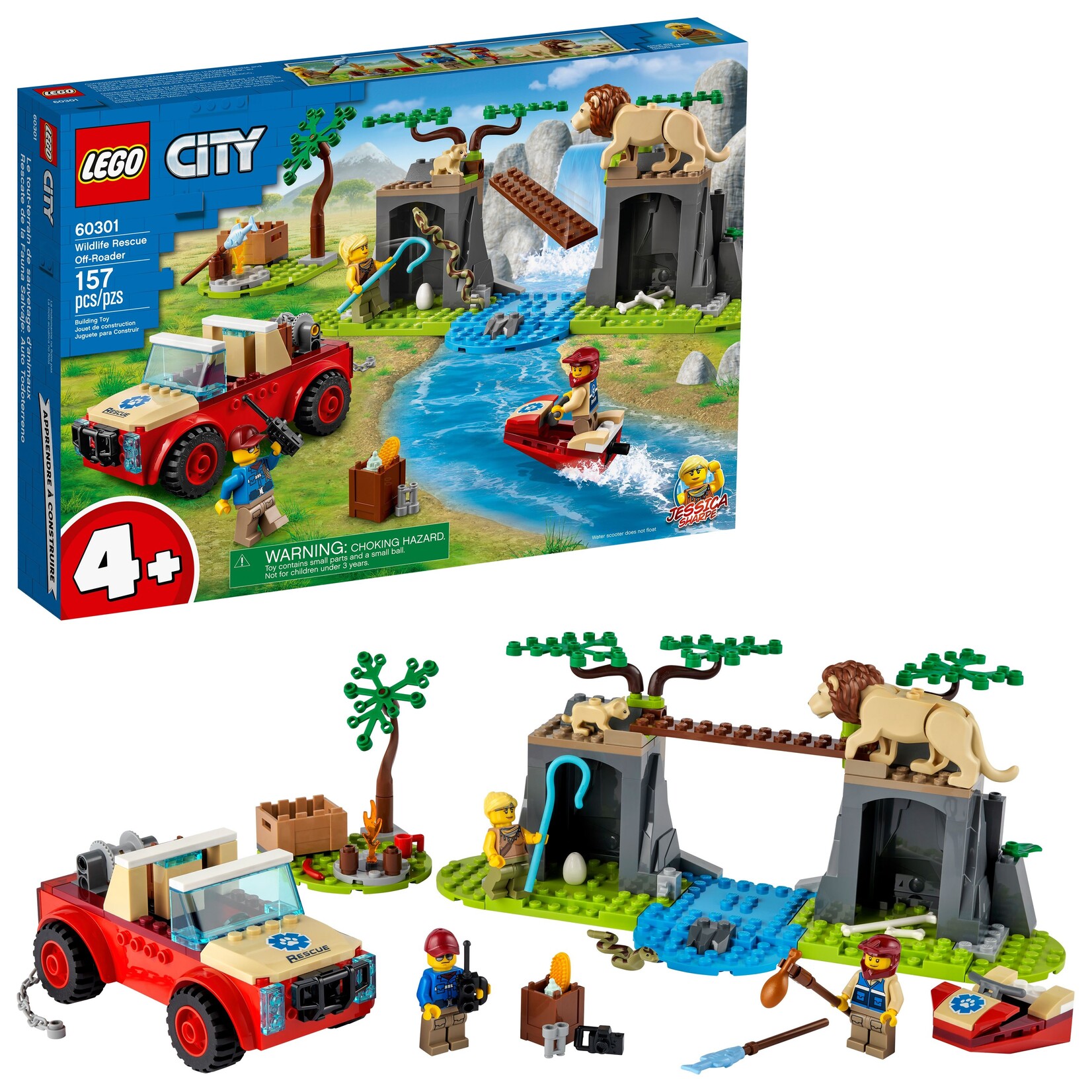 LEGO® City 60301 - Wildlife Rescue Off-Roader