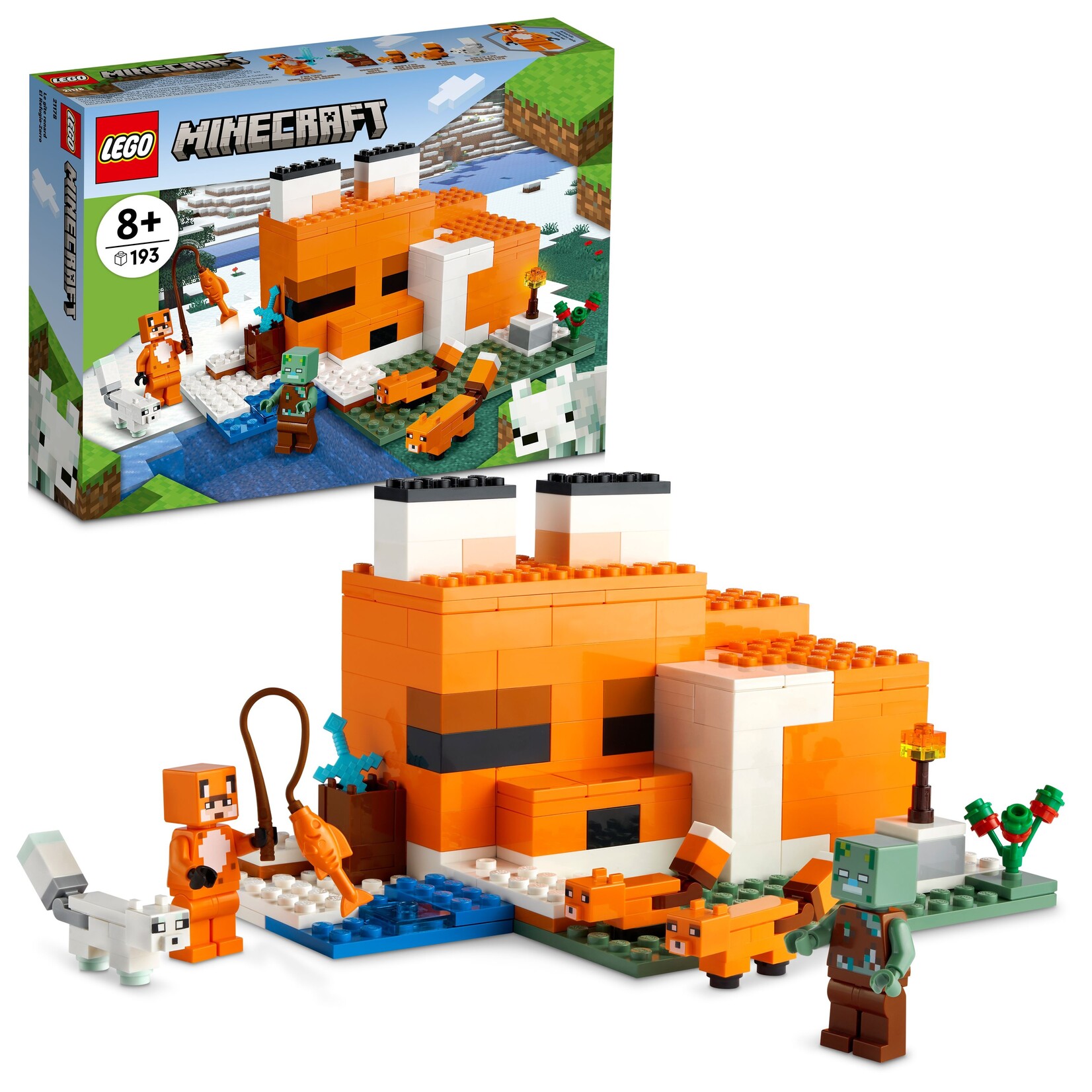 LEGO® Minecraft 21178 - The Fox Lodge