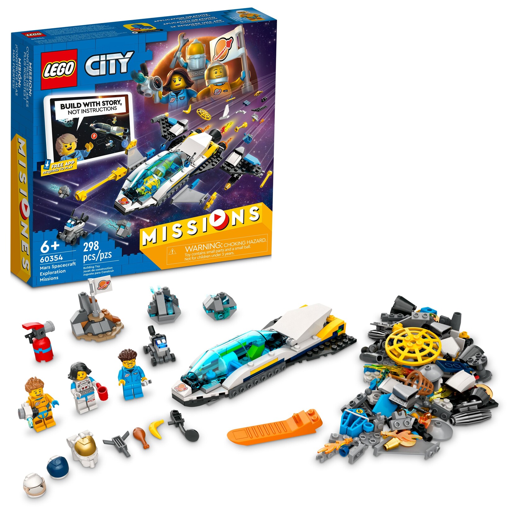 LEGO® City 60354 - Mars Spacecraft Exploration Missions