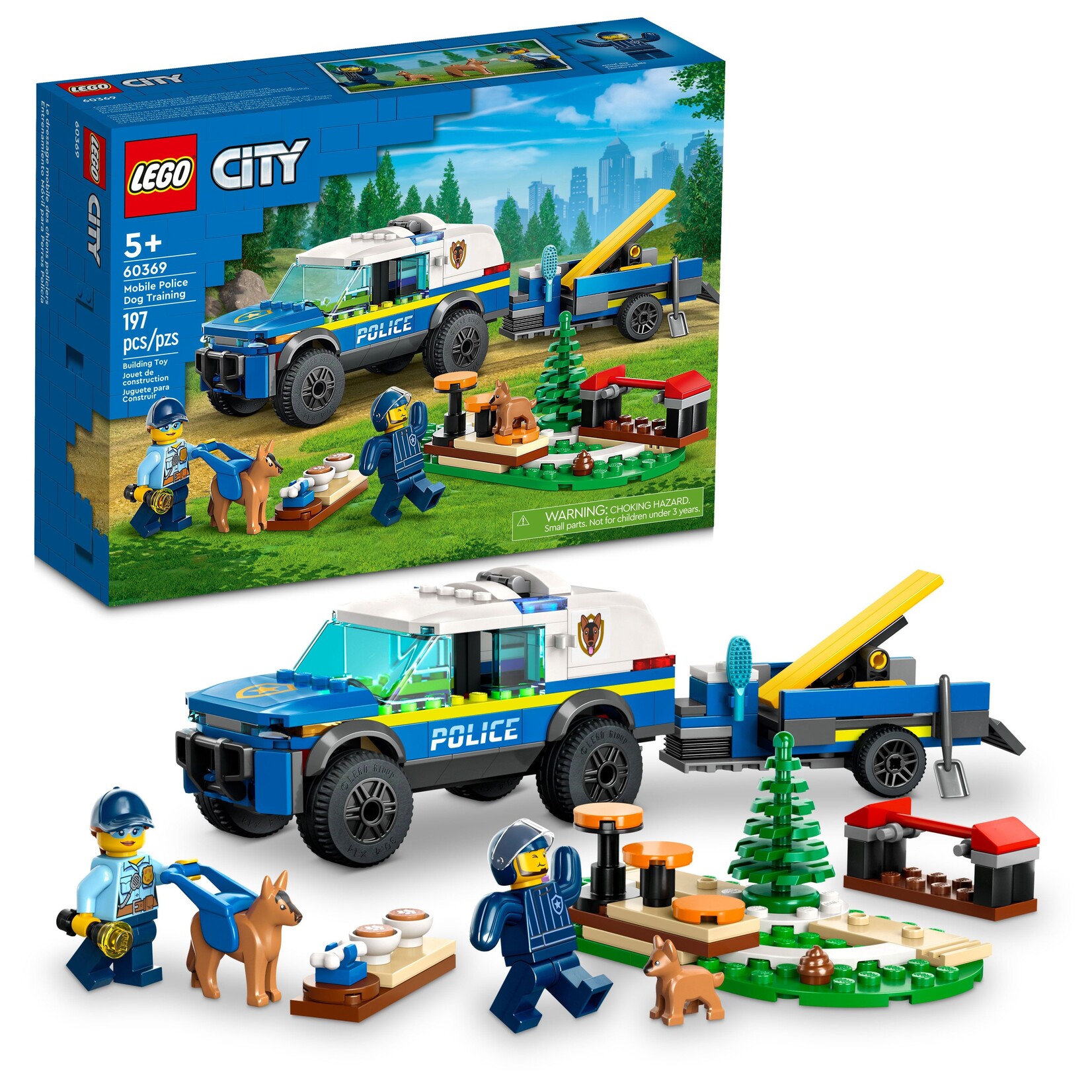 LEGO® City 60369 - Mobile Police Dog Training