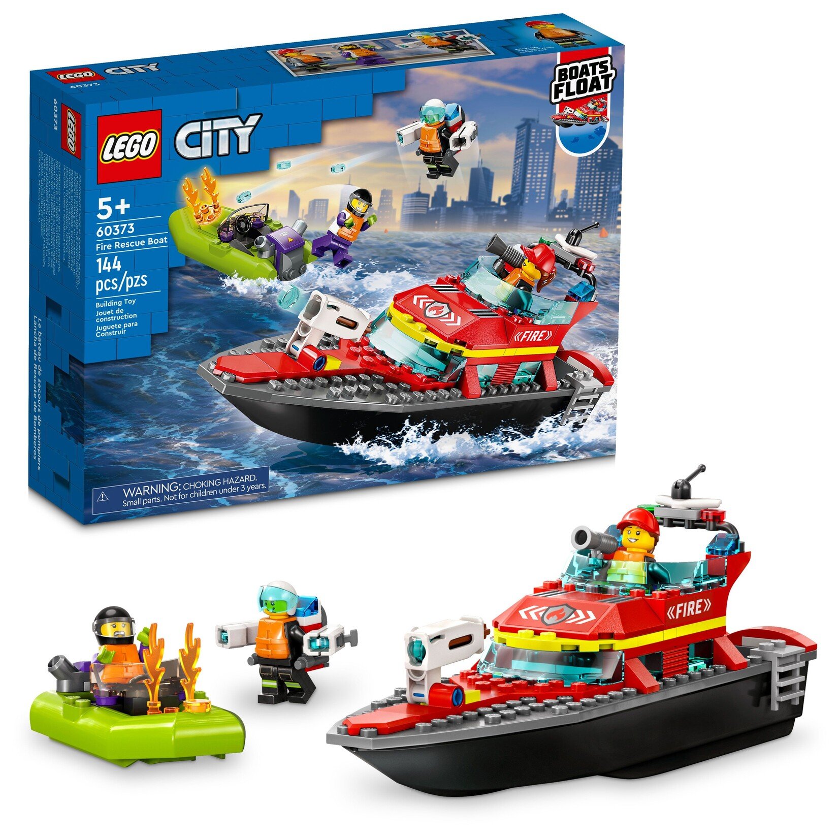 LEGO® City 60373 - Fire Rescue Boat