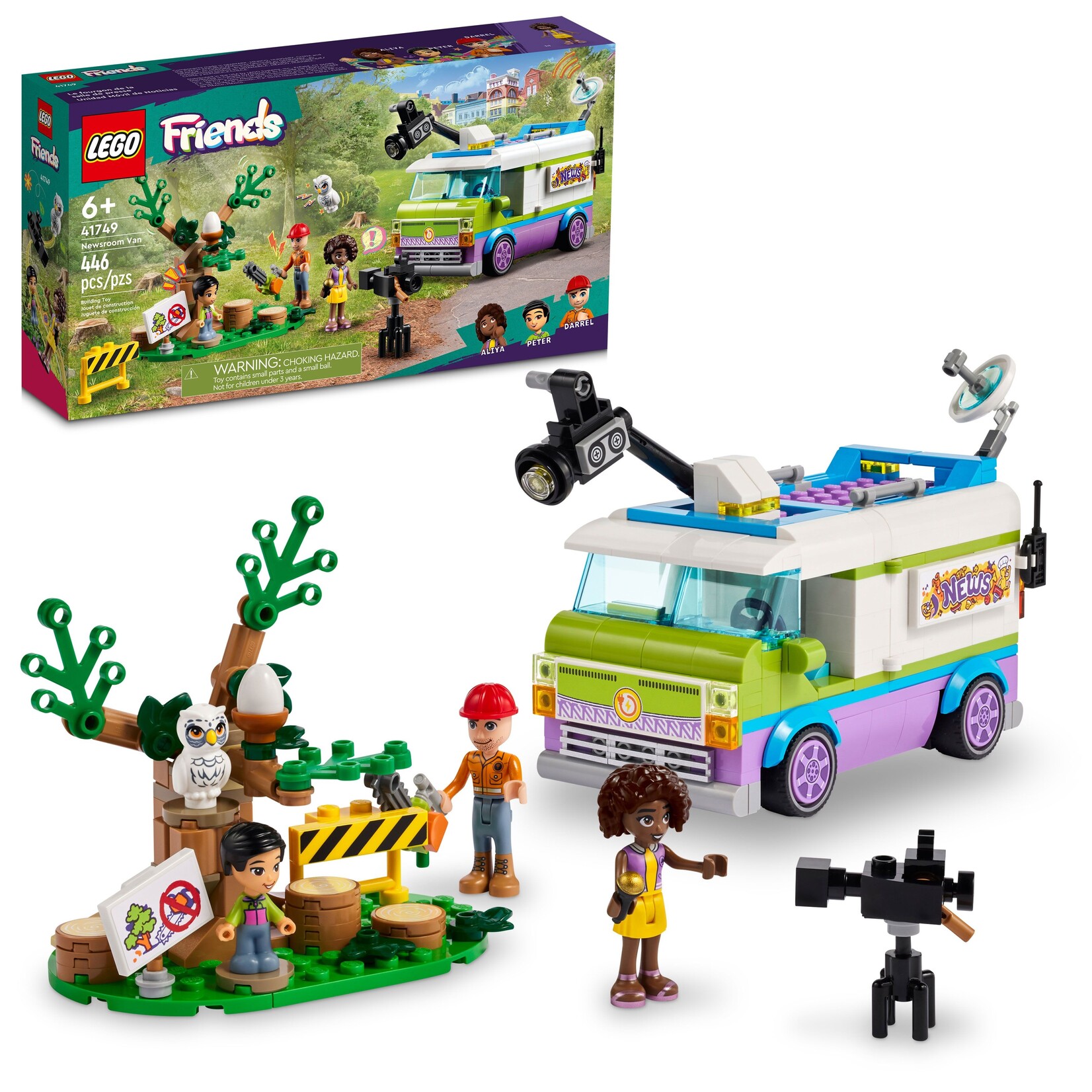 LEGO® Friends 41749 - Newsroom Van