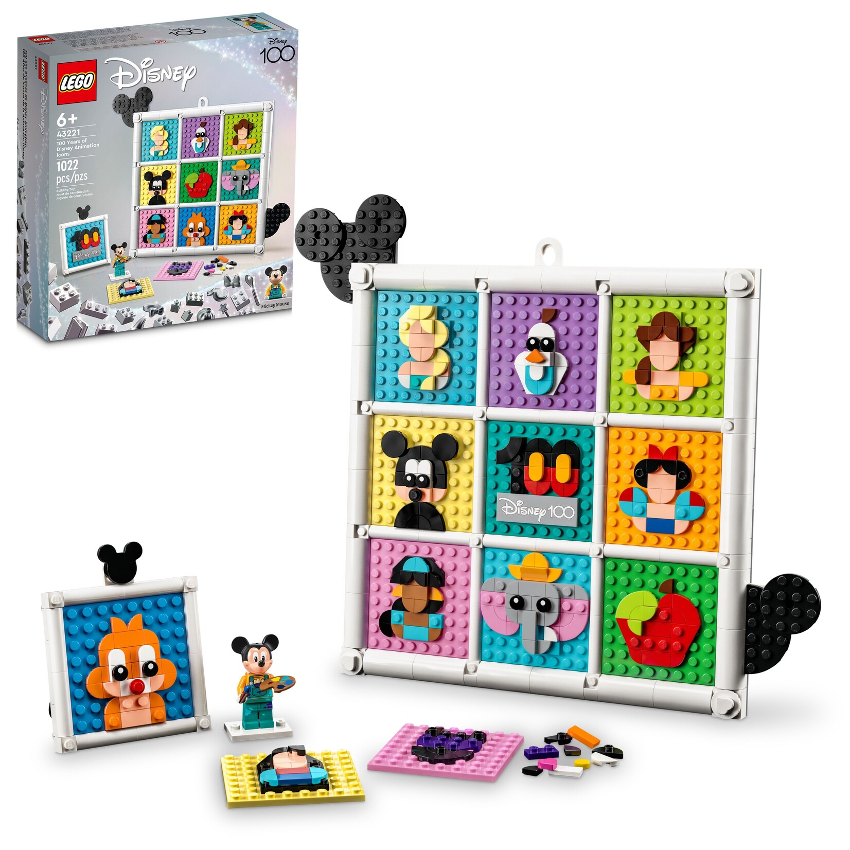 LEGO® Disney 43221 - 100 Years of Disney Animation Icons