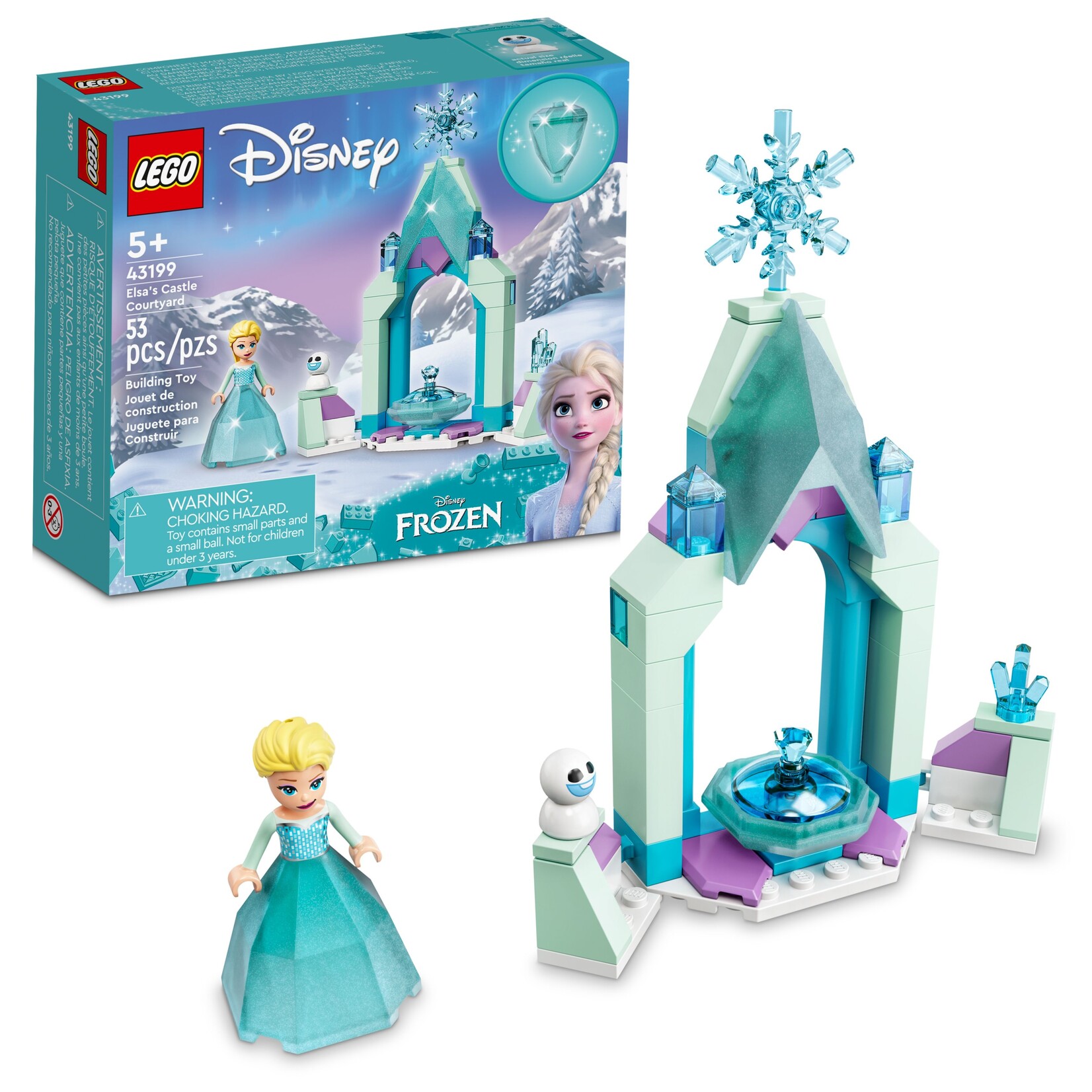 LEGO® Disney 43199 - Elsa's Castle Courtyard