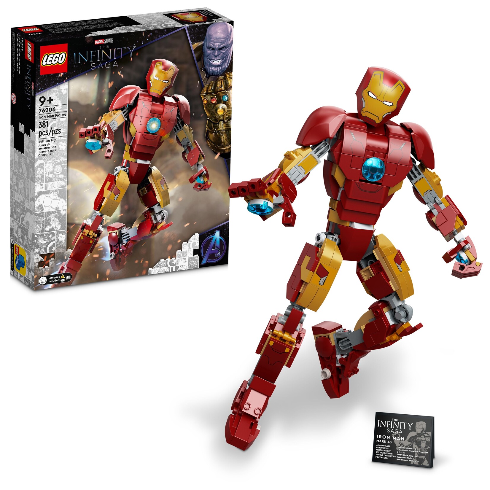 LEGO® Marvel 76206 - Iron Man Figure