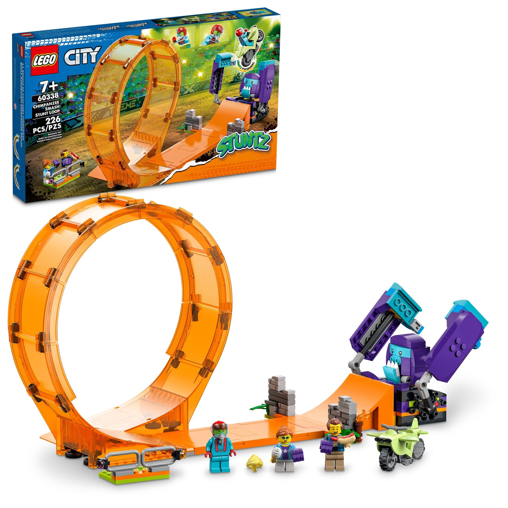 LEGO® City 60338 - Smashing Chimpanzee Stunt Loop