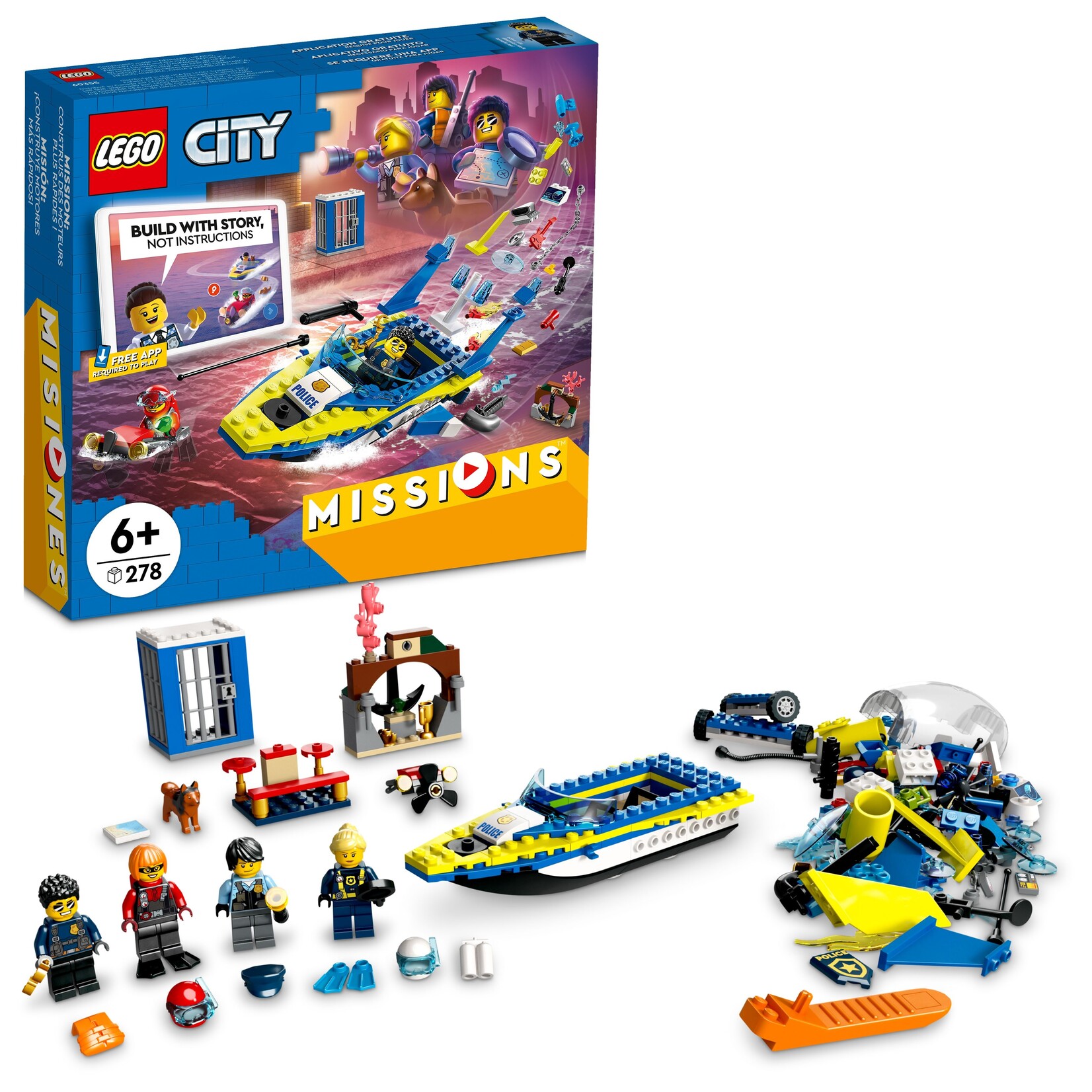 LEGO® City 60355 - Water Police Detective Missions