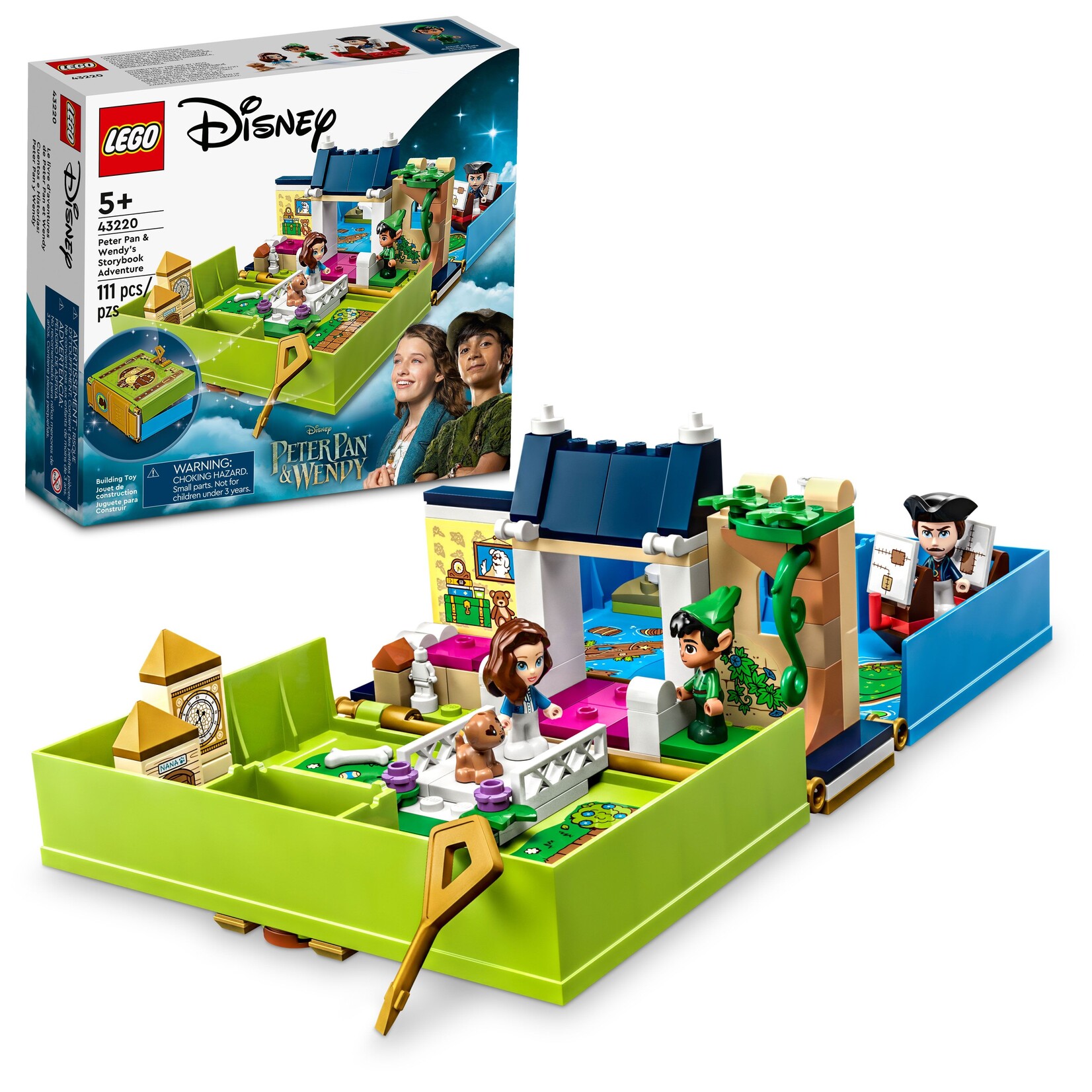 LEGO® Disney 43220 - Peter Pan & Wendy's Storybook Adventure