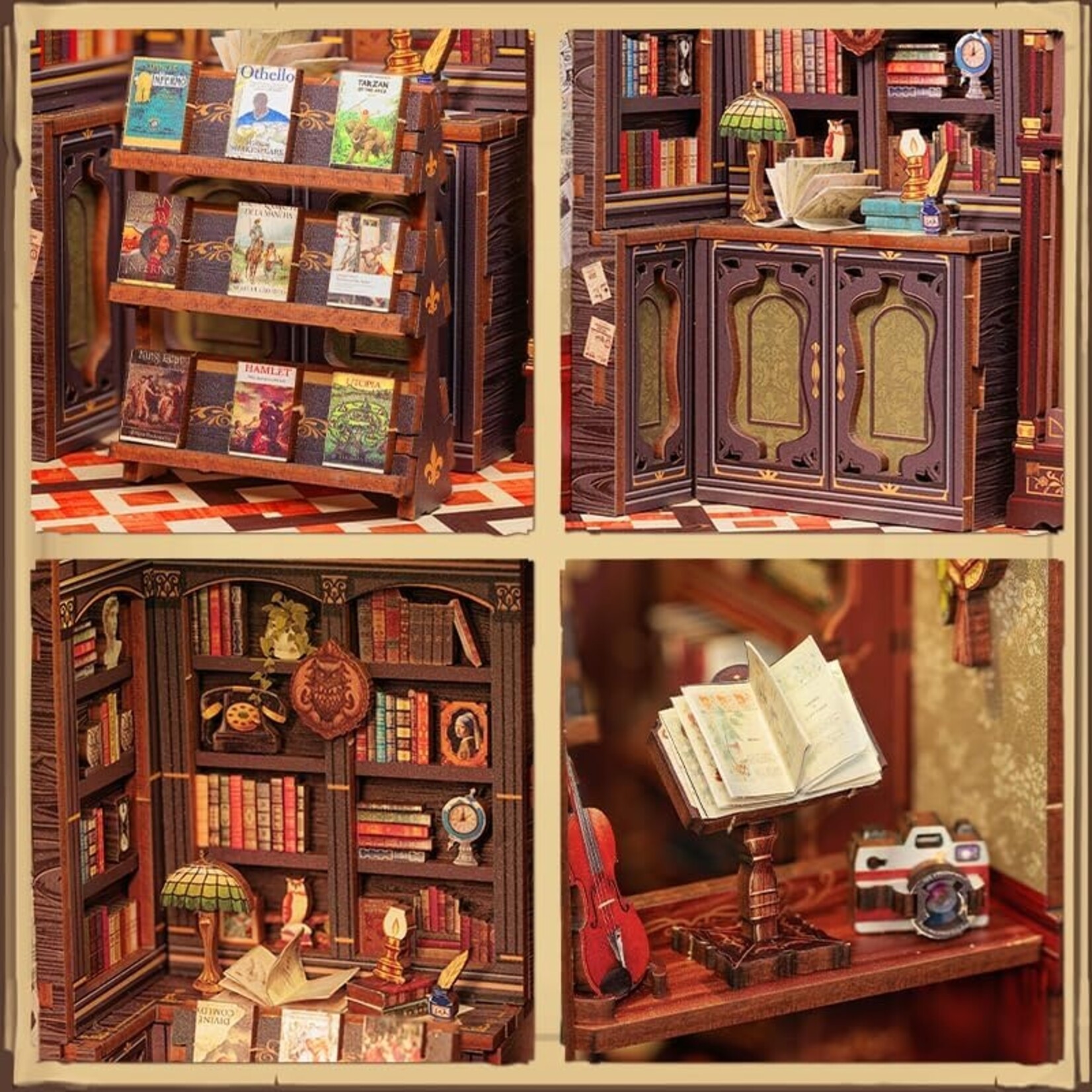 Hands Craft Owl Bookstore