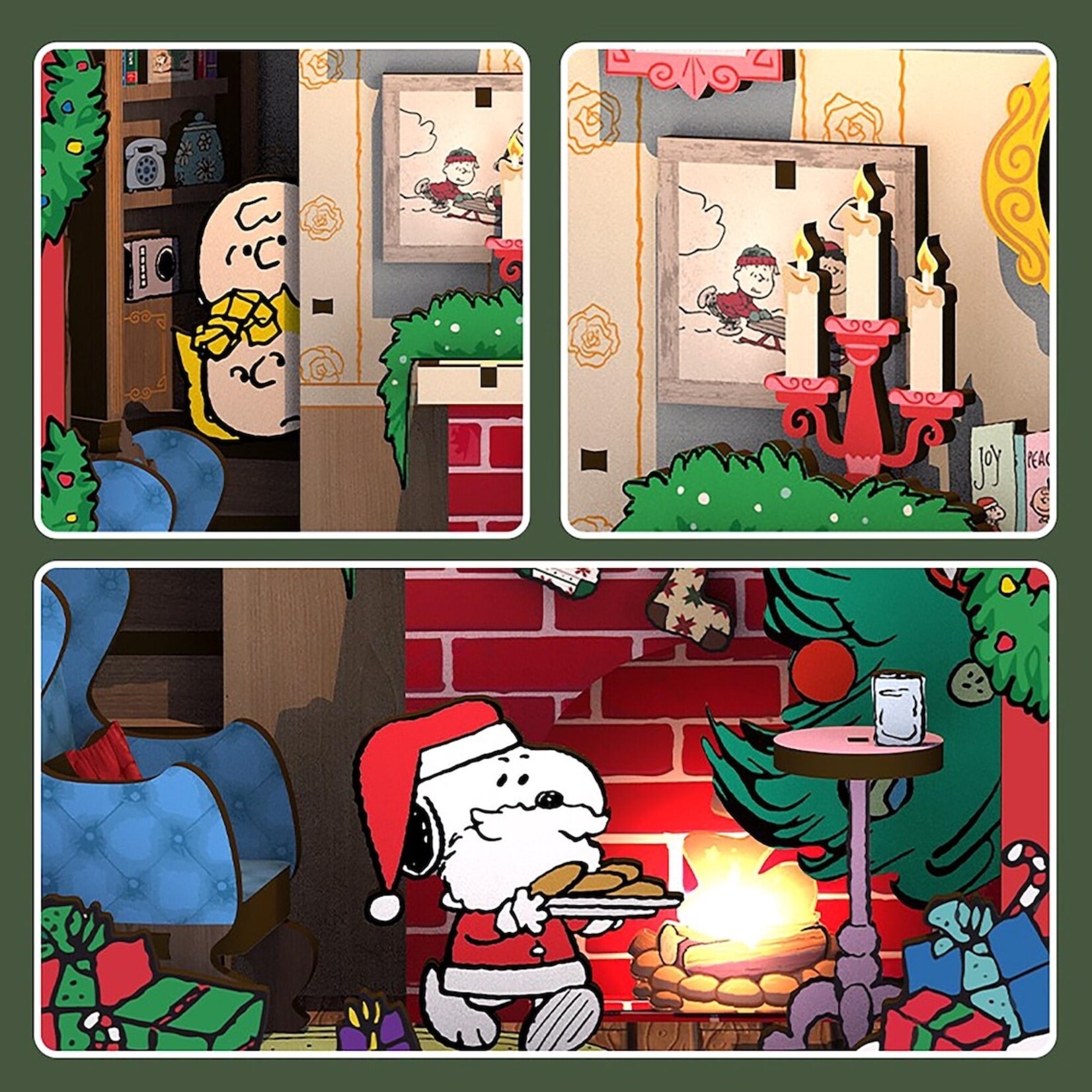 Hands Craft Peanuts: Christmas House